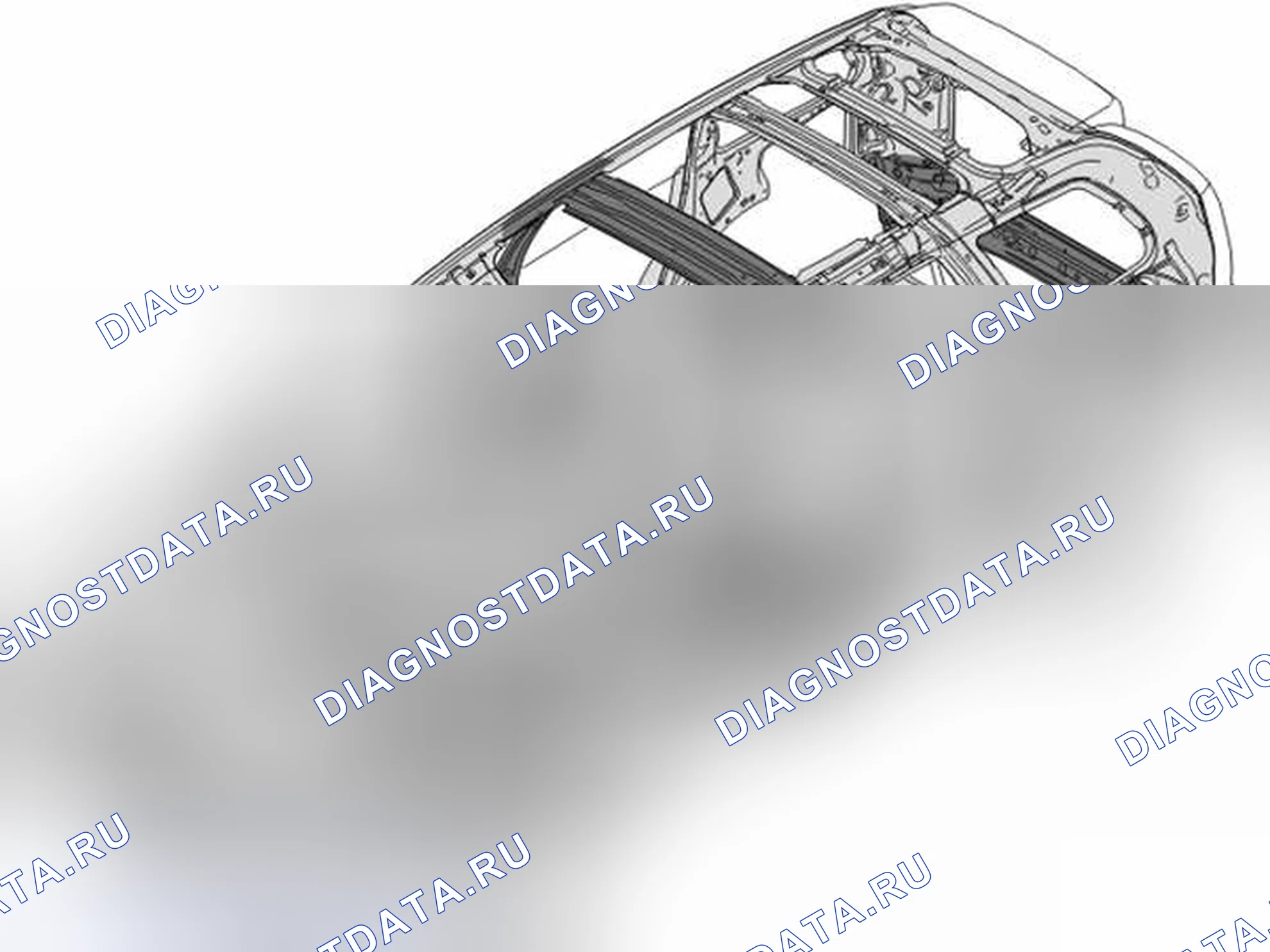 Рис. 228: ВЫСОКОПРОЧНАЯ СТАЛЬ / БОРОСТАЛЬ. Volvo XC90 I рестайлинг