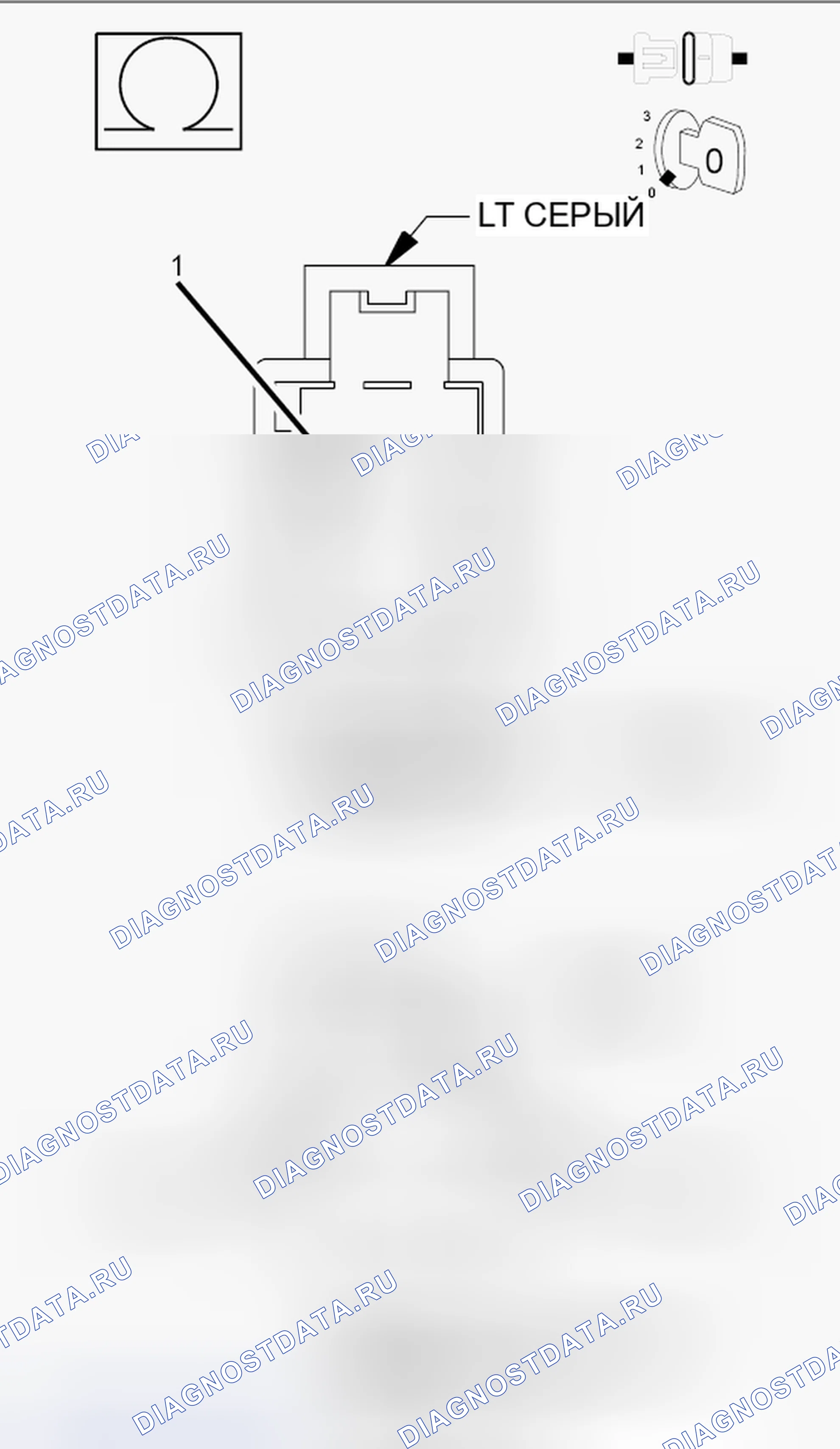 Рис. 35: ДИАГНОСТИЧЕСКИЙ ТЕСТ. Dodge Grand Caravan V