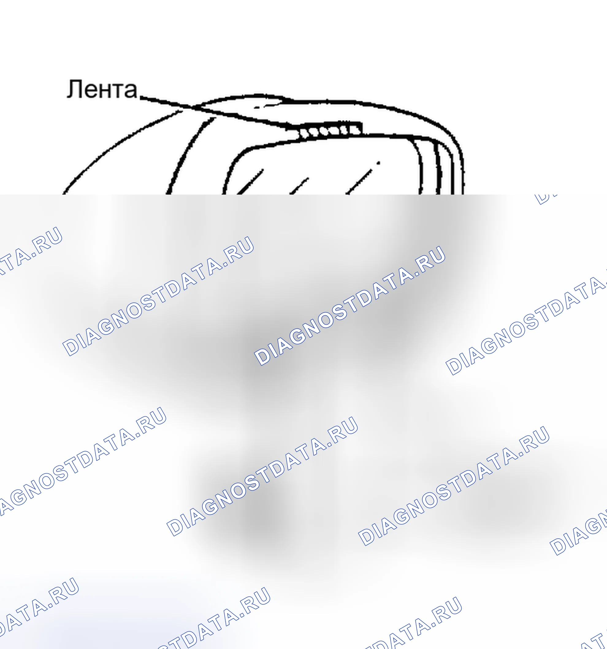 Рис. 2: Демонтаж и монтаж. Volkswagen Fox G1