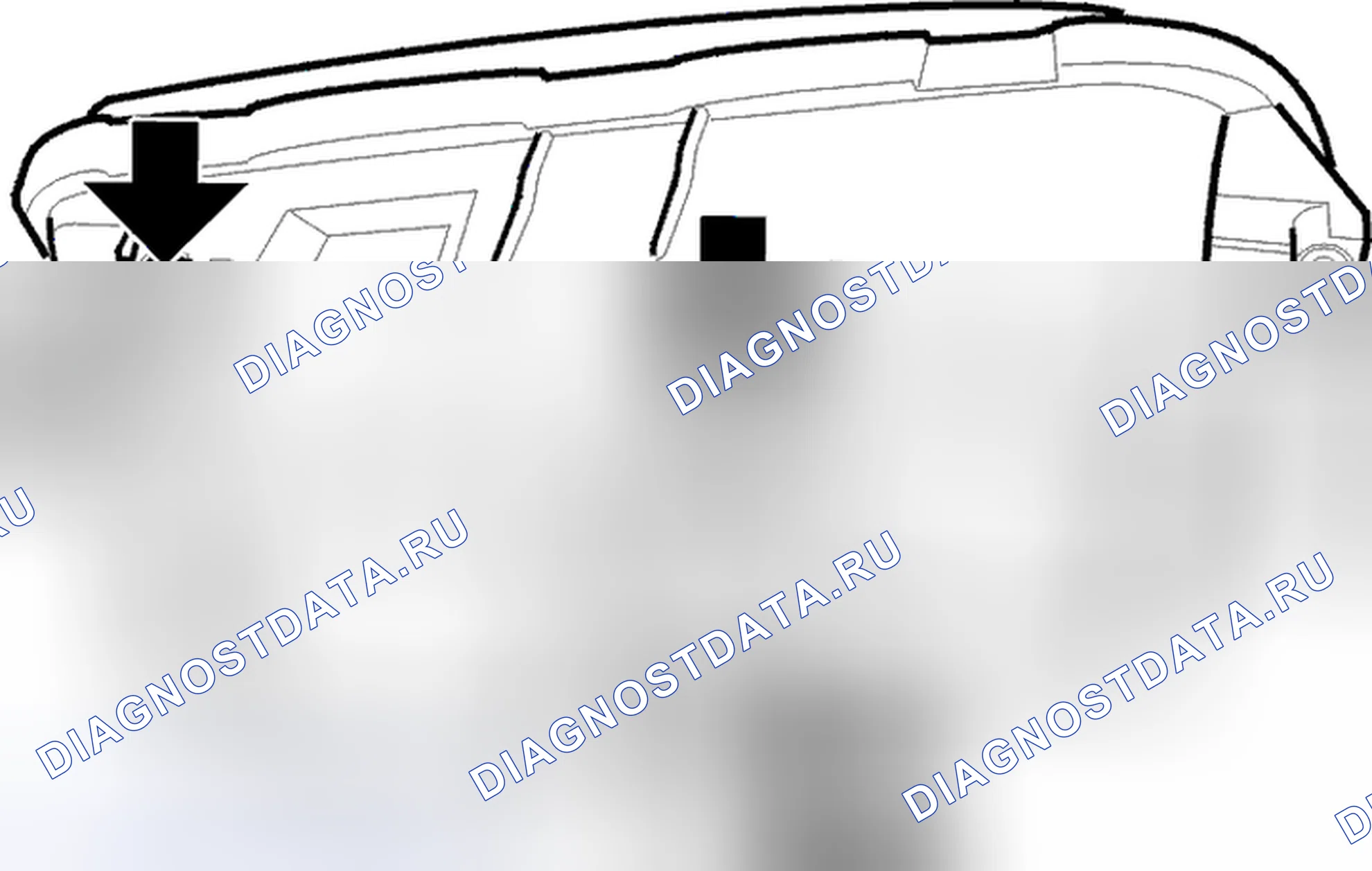 Рис. 54: Выравнивание фар. Volvo S40 I рестайлинг