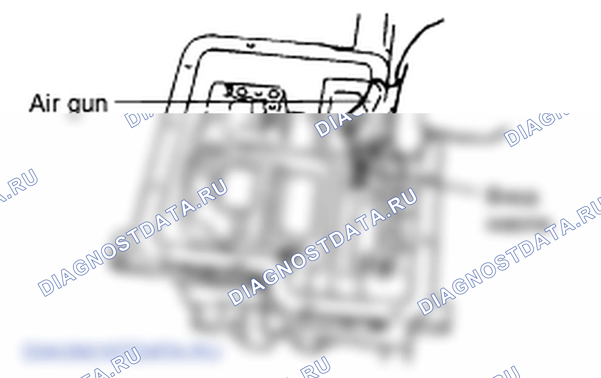 Разборка тормоза низкого и заднего хода. Hyundai Atos MX