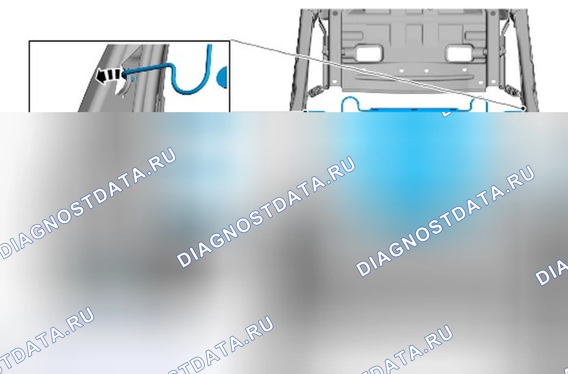 Как снять и установить поясничную опору в сборе. Ford Mondeo IV