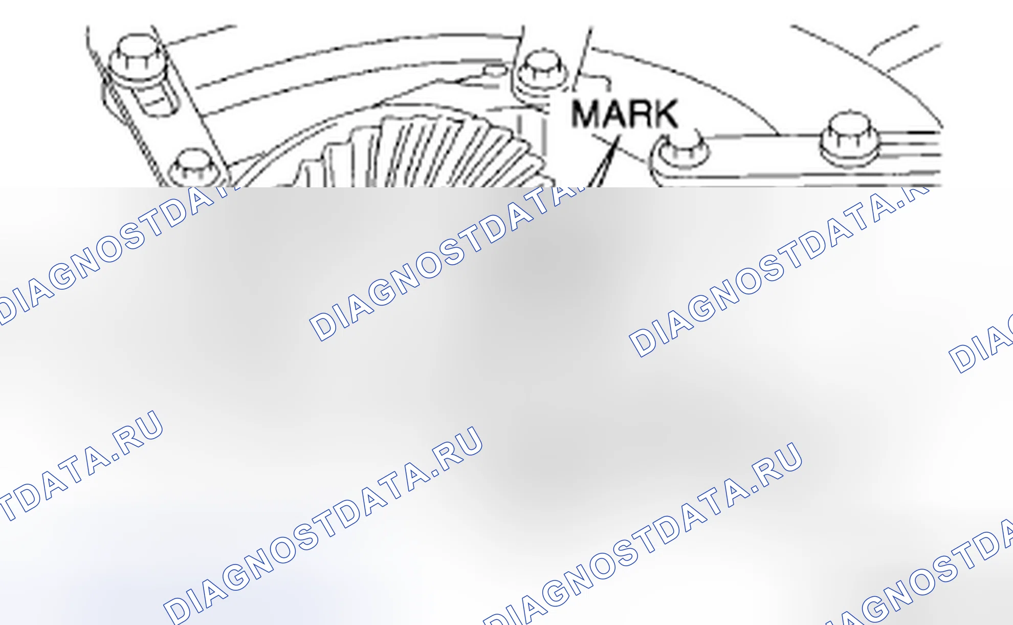 Рис. 38: Разборка крышки подшипника Примечание. Mazda MX-5 NC рестайлинг