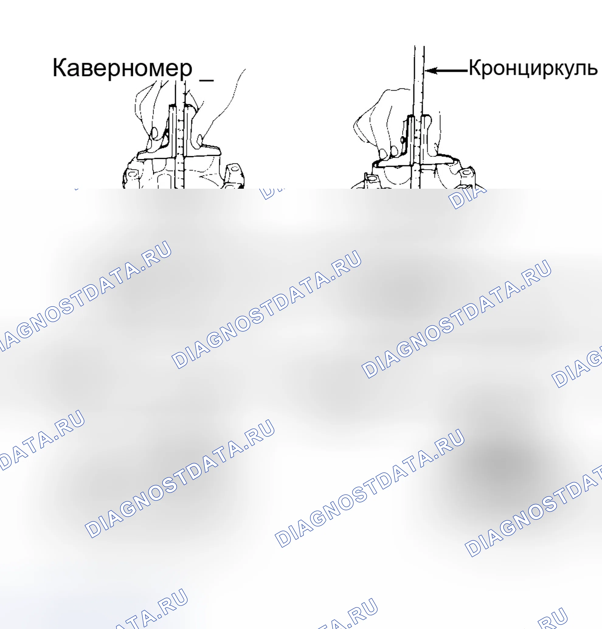 Рис. 4: Регулировка перед сборкой (H233B LSD). Infiniti QX4 I