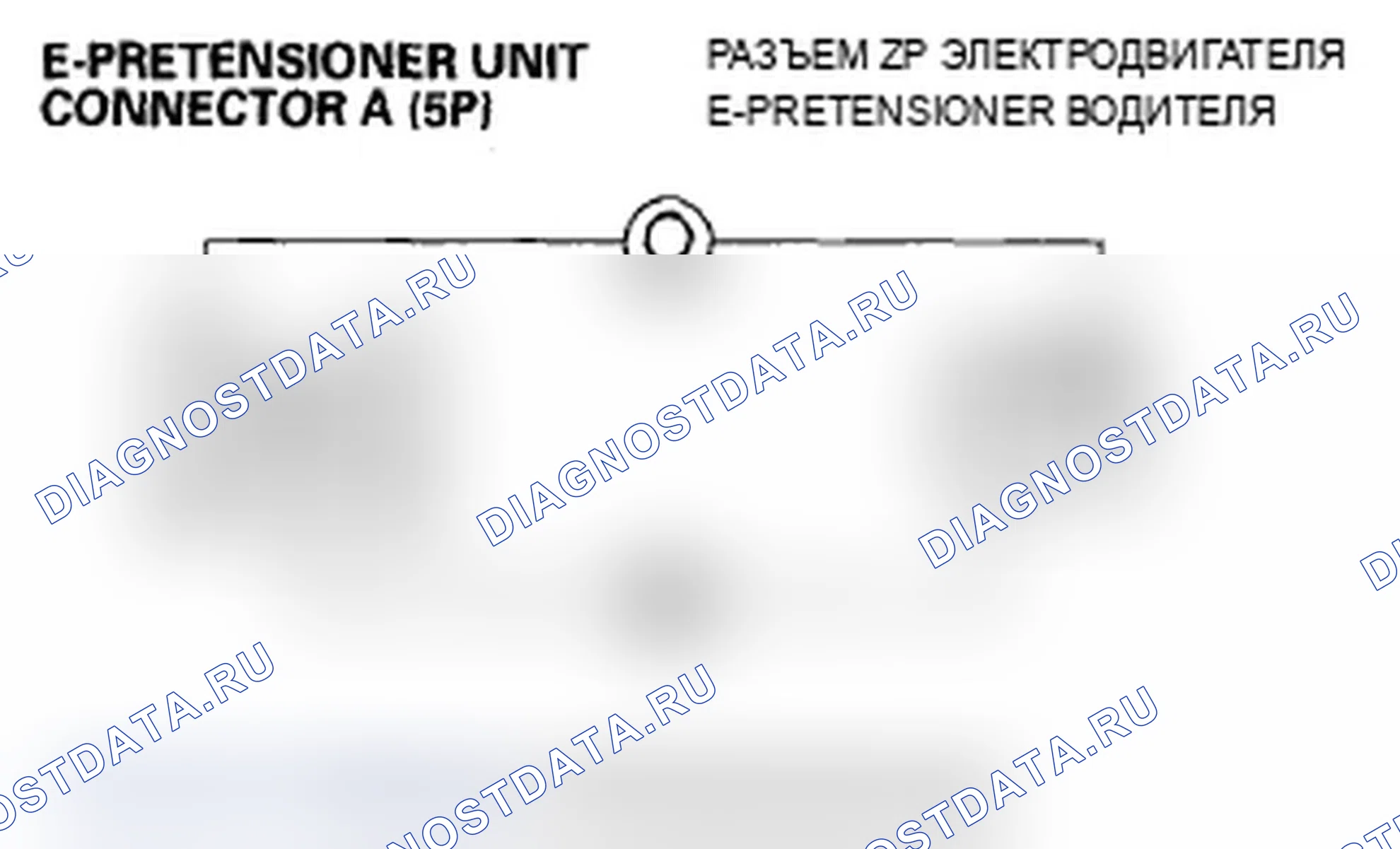 Рис. 250: расшифровка кода ошибки 73-1x («x» может быть от 0 до 9 или от A до F): Открыт в двигателе E-Pretensioner водителя. Acura RL II рестайлинг
