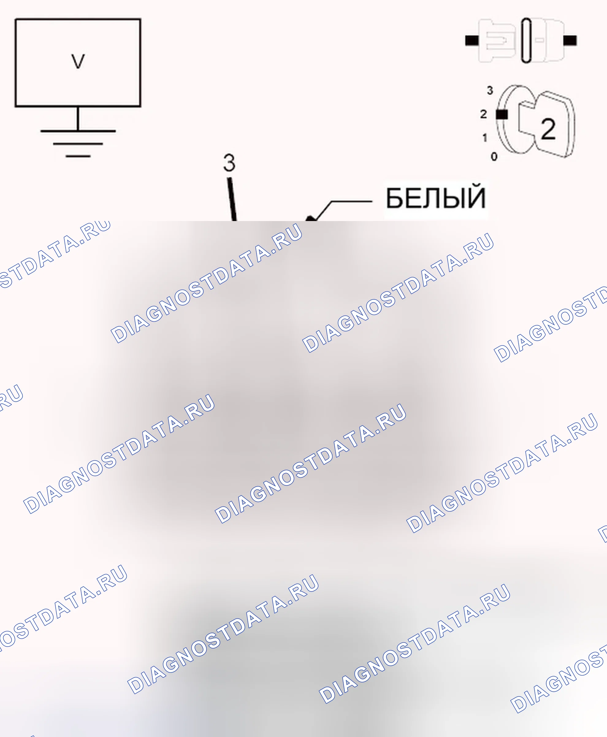 Рис. 498: ДИАГНОСТИЧЕСКИЙ ТЕСТ. Chrysler Town & Country V рестайлинг