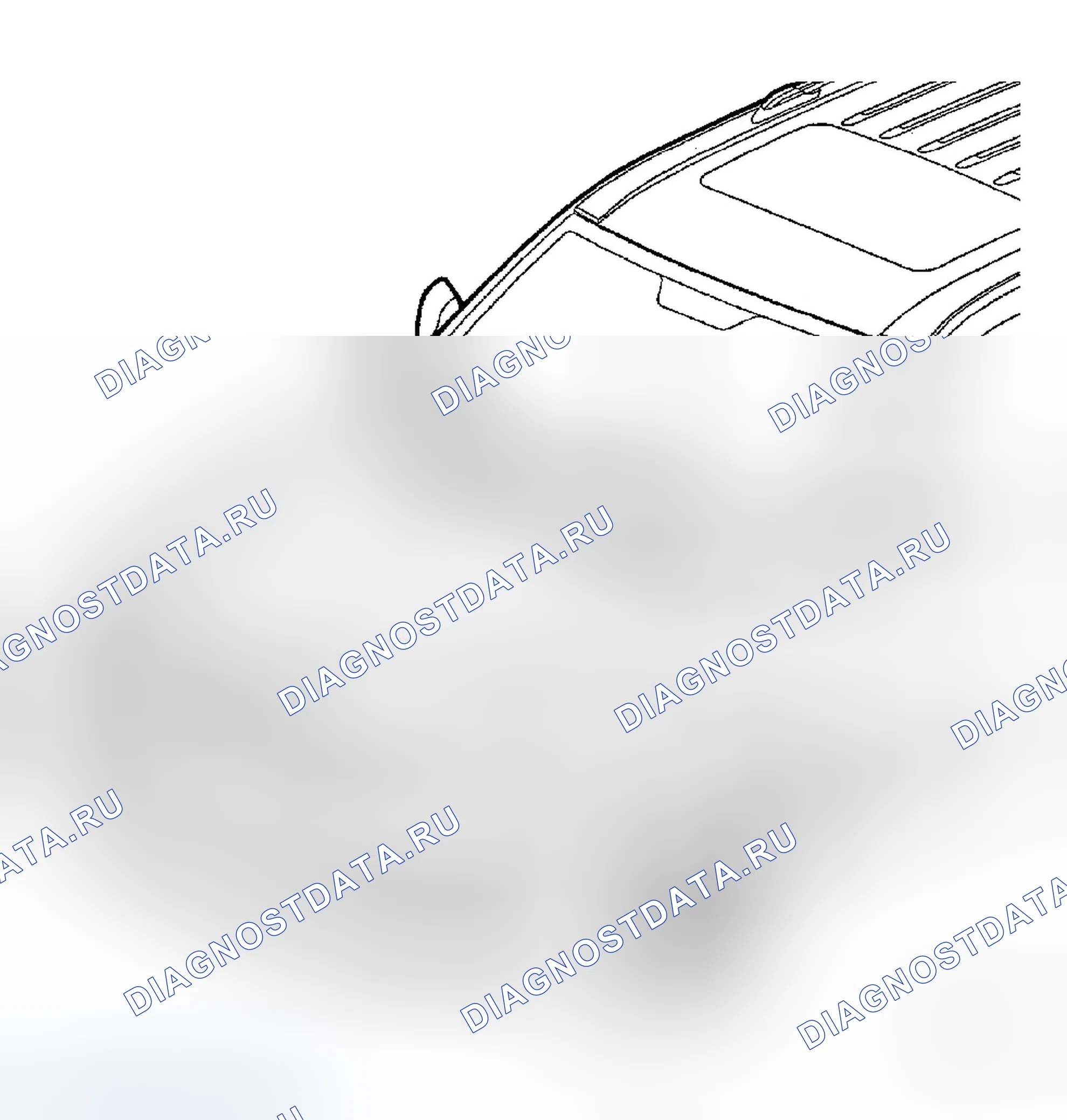 Рис. 1: Идентификационный номер транспортного средства (VIN). Jeep Grand Cherokee WK