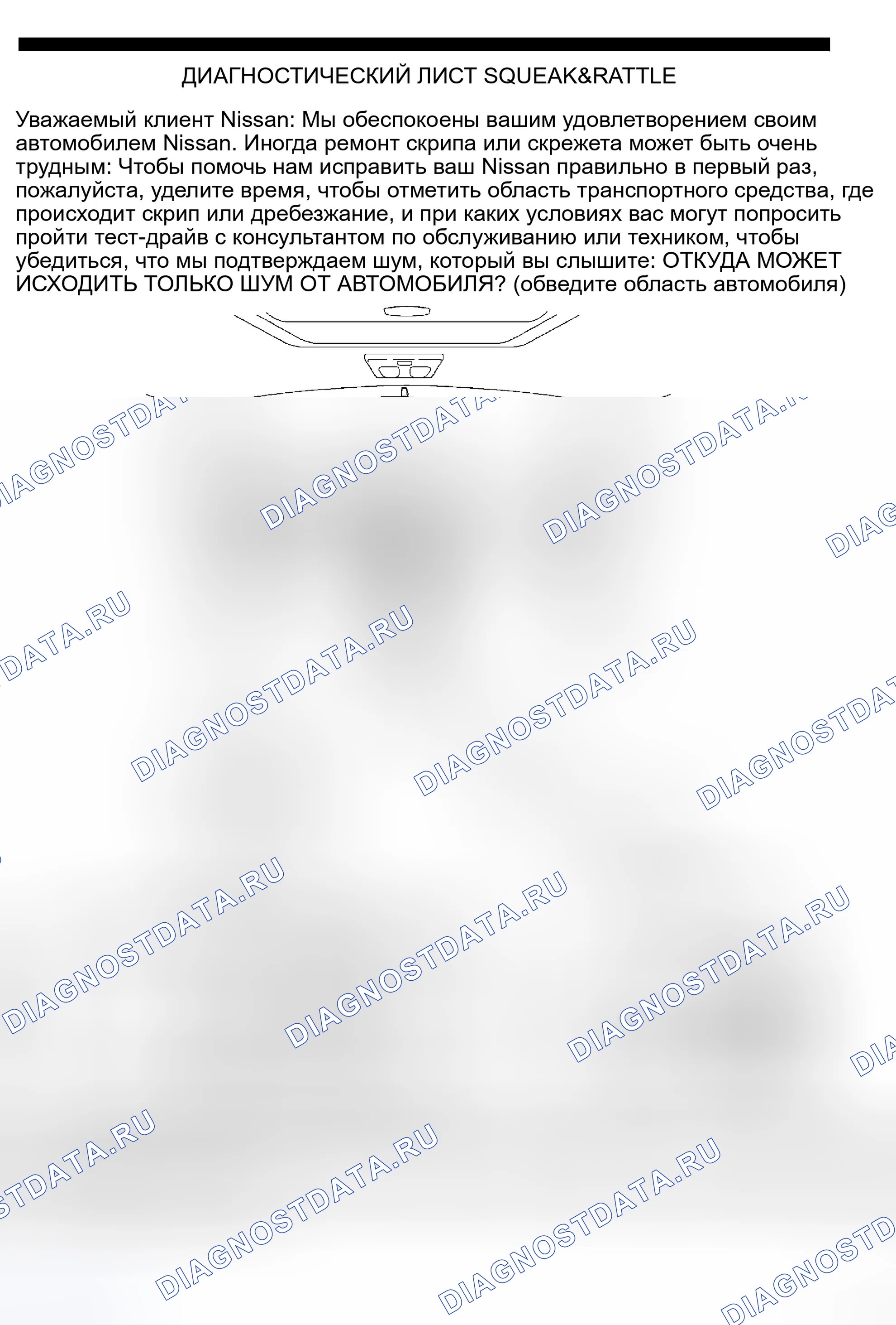 Рис. 128: Диагностическая таблица. Honda Logo I