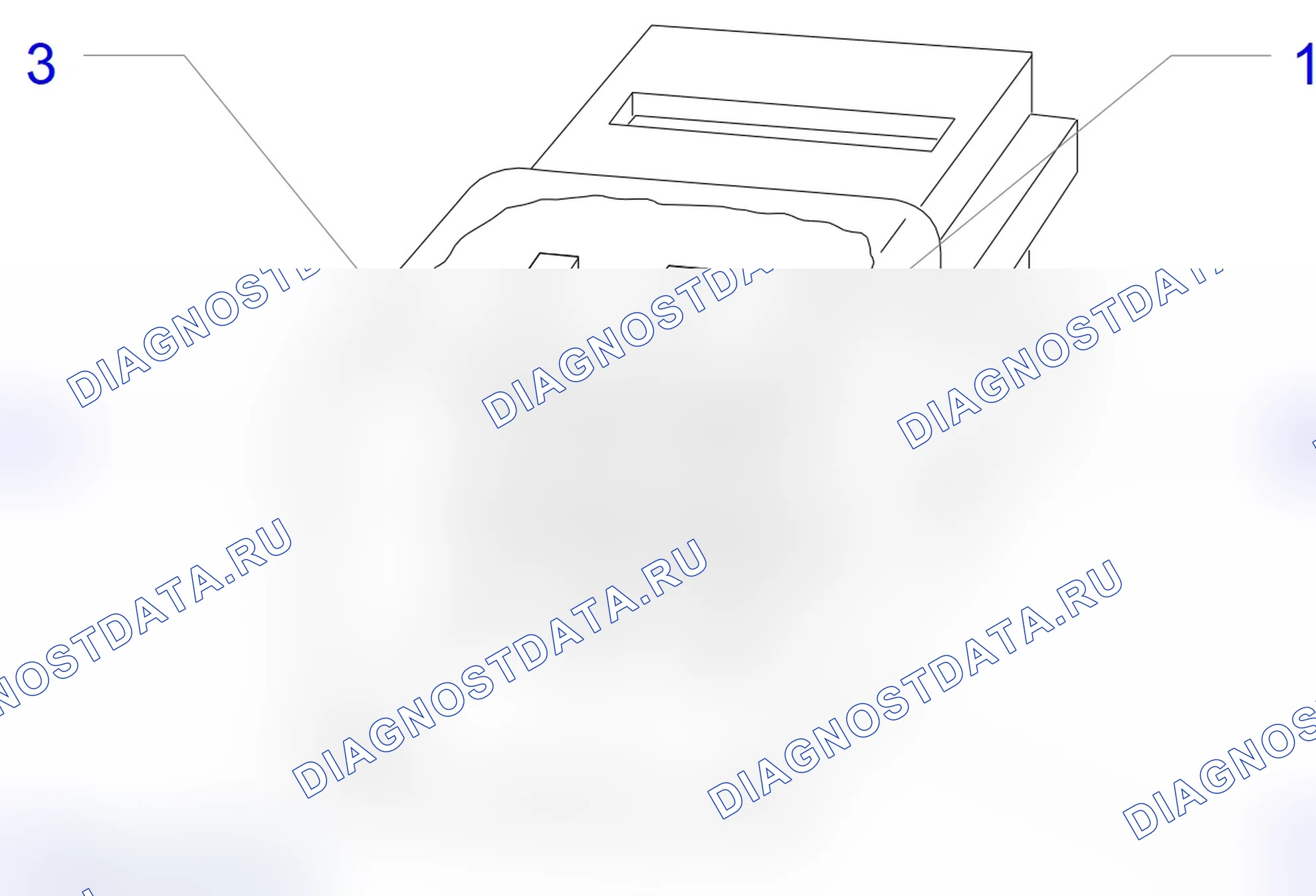 Распиновка разъёма X117. Opel Combo C