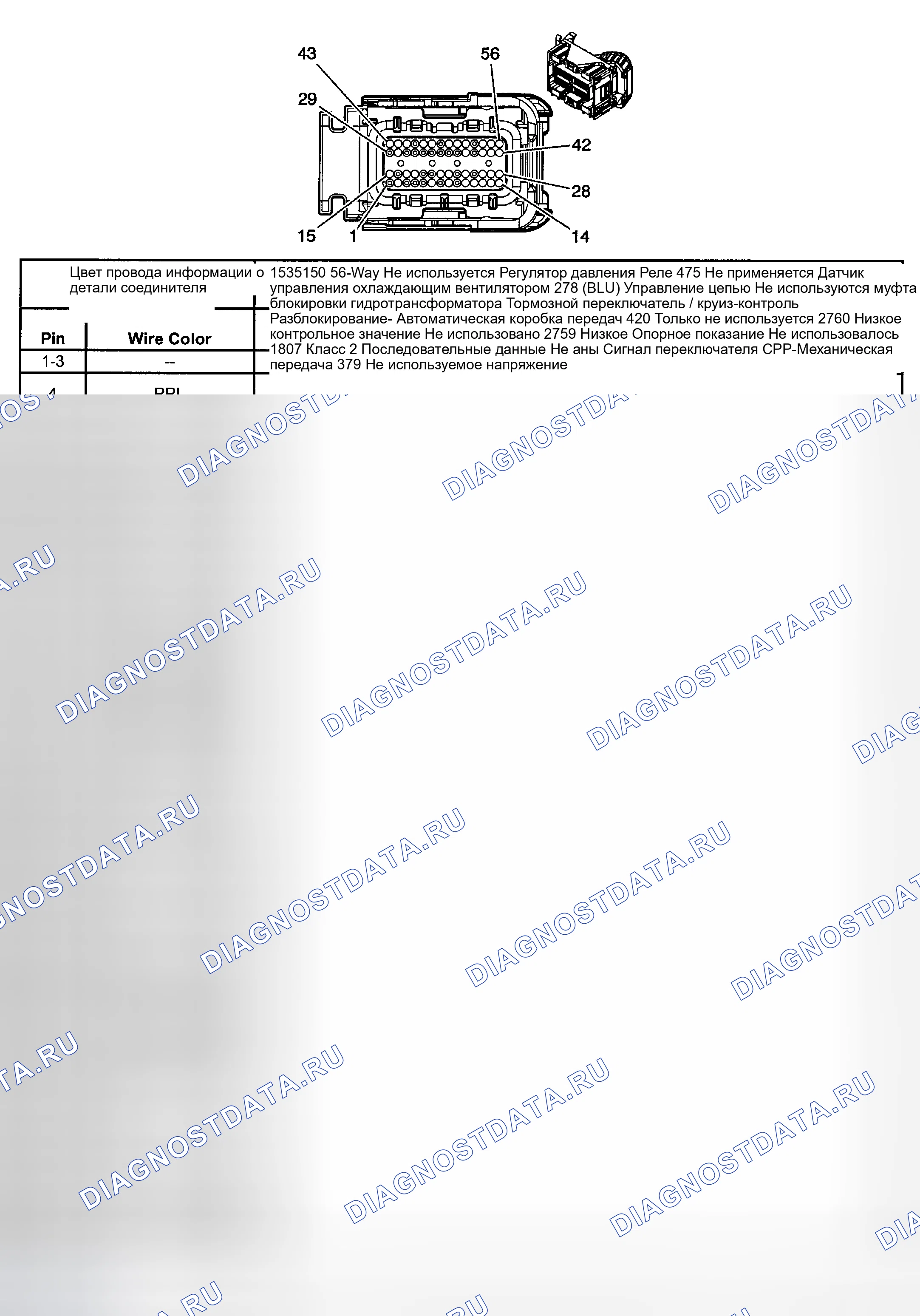 Рис. 136: МОДУЛЬ УПРАВЛЕНИЯ ТРАНСМИССИЕЙ. Kia Ceed CD