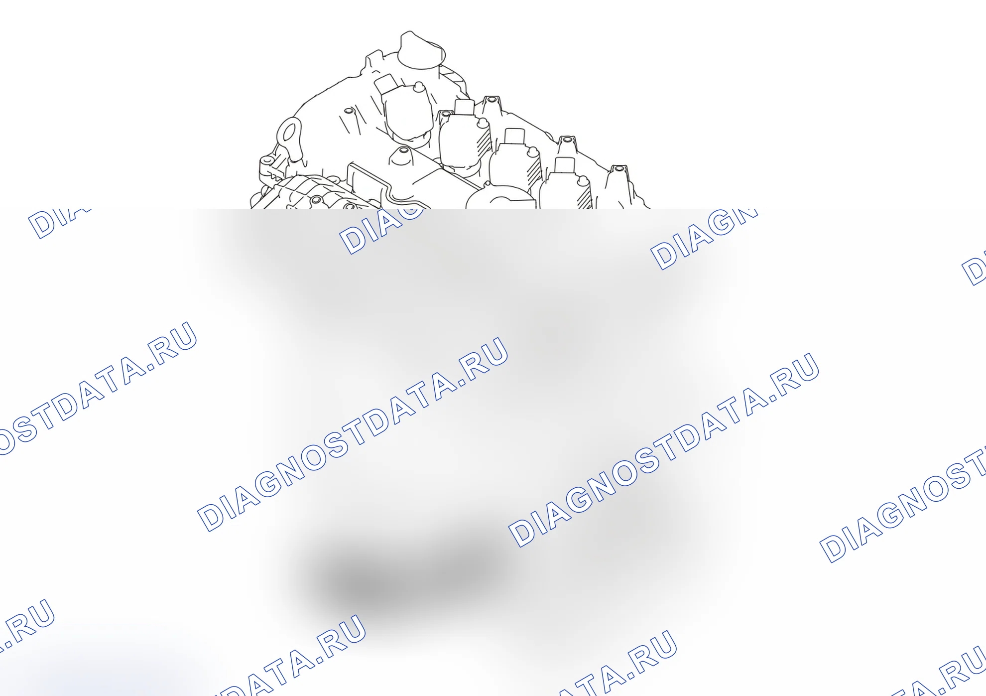Положение номера двигателя — Haval Xiaolong-Max. Haval Xiaolong Max I