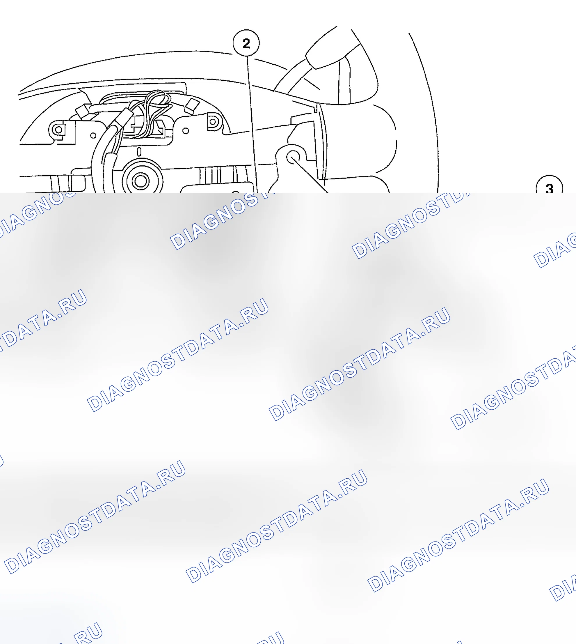 Рис. 49: Демонтаж и монтаж. Ford Explorer III