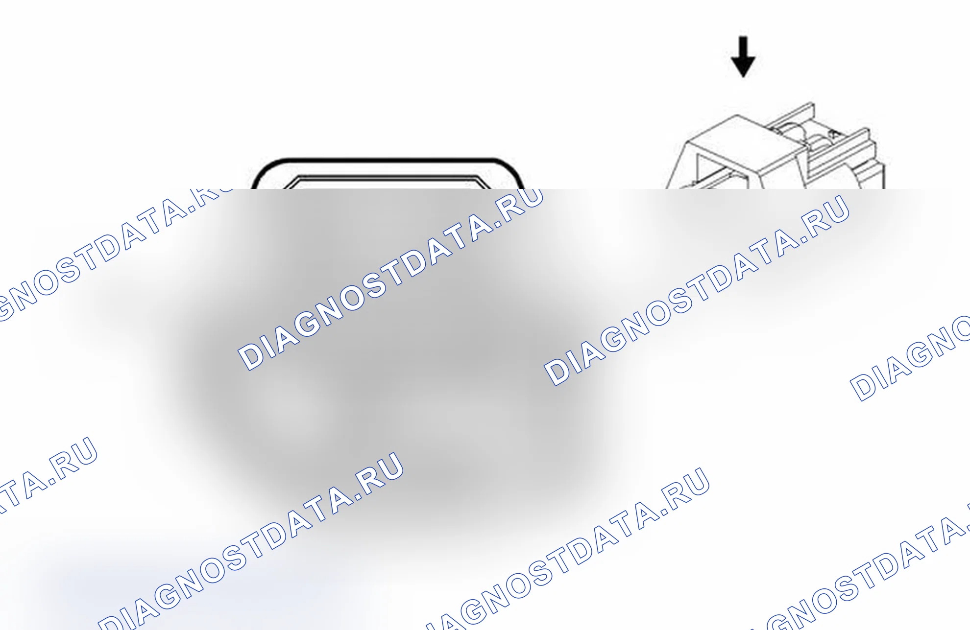 Рис. 11: Вакуумный датчик усилителя тормозов (JL4). Chevrolet Silverado 2500 HD 
