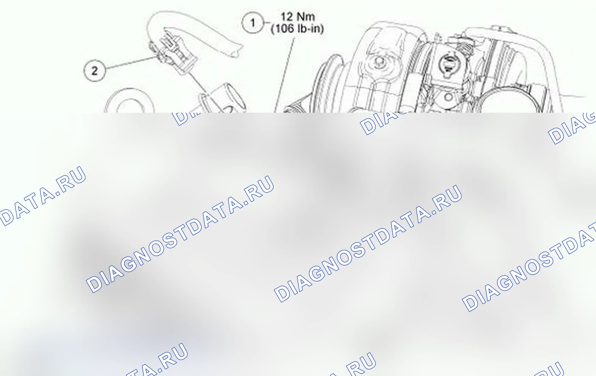 Рис. 79: Датчик управляющего давления впрыска топлива (ICP). Ford Cutaway E350 Super Duty 