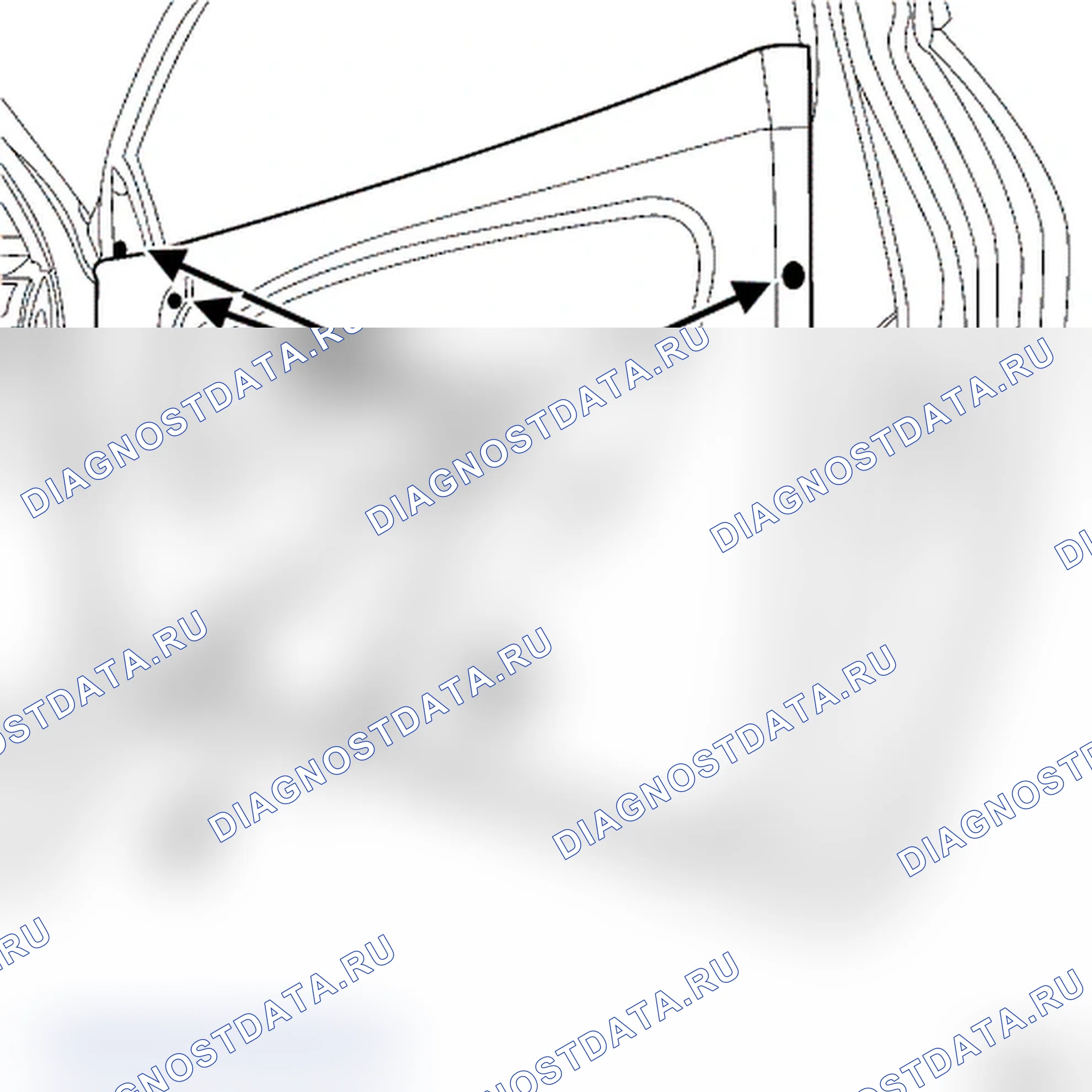 Облицовка передней двери. Renault Megane III