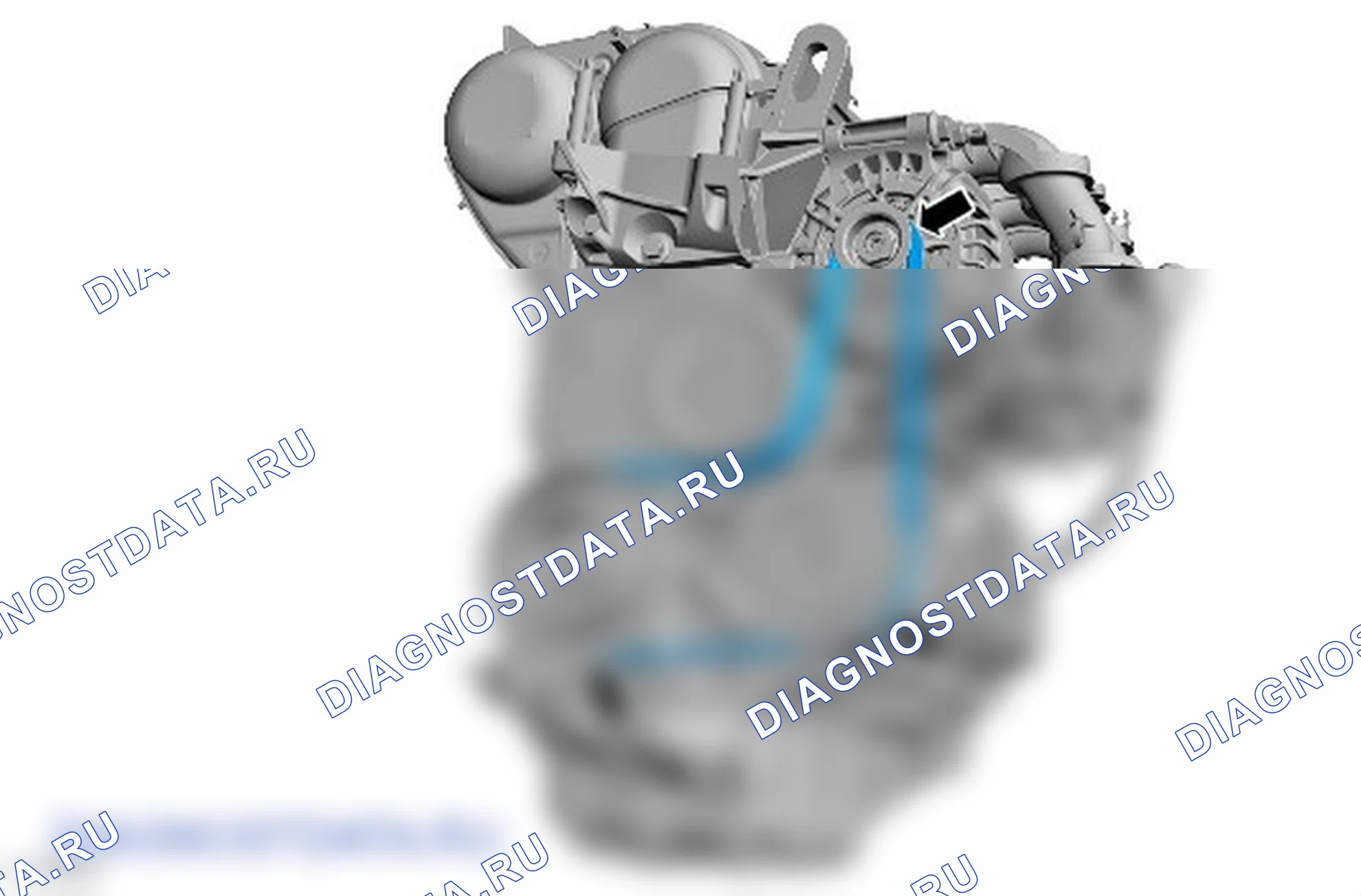 ремень привода вспомогательных агрегатов: описание и работа. Ford Transit Connect II