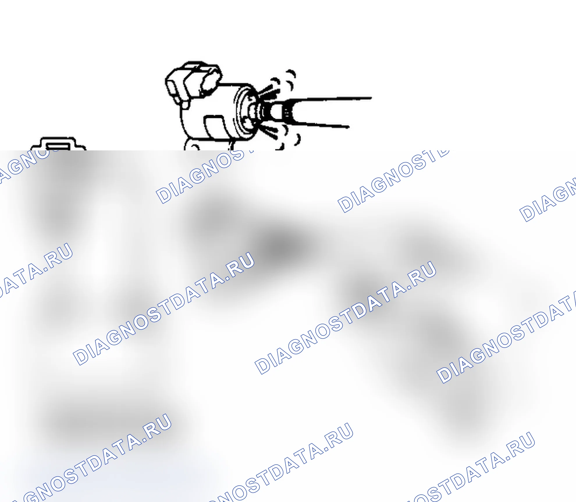 Рис. 55: Соленоид OD (с круиз-контролем). Toyota Land Cruiser 80