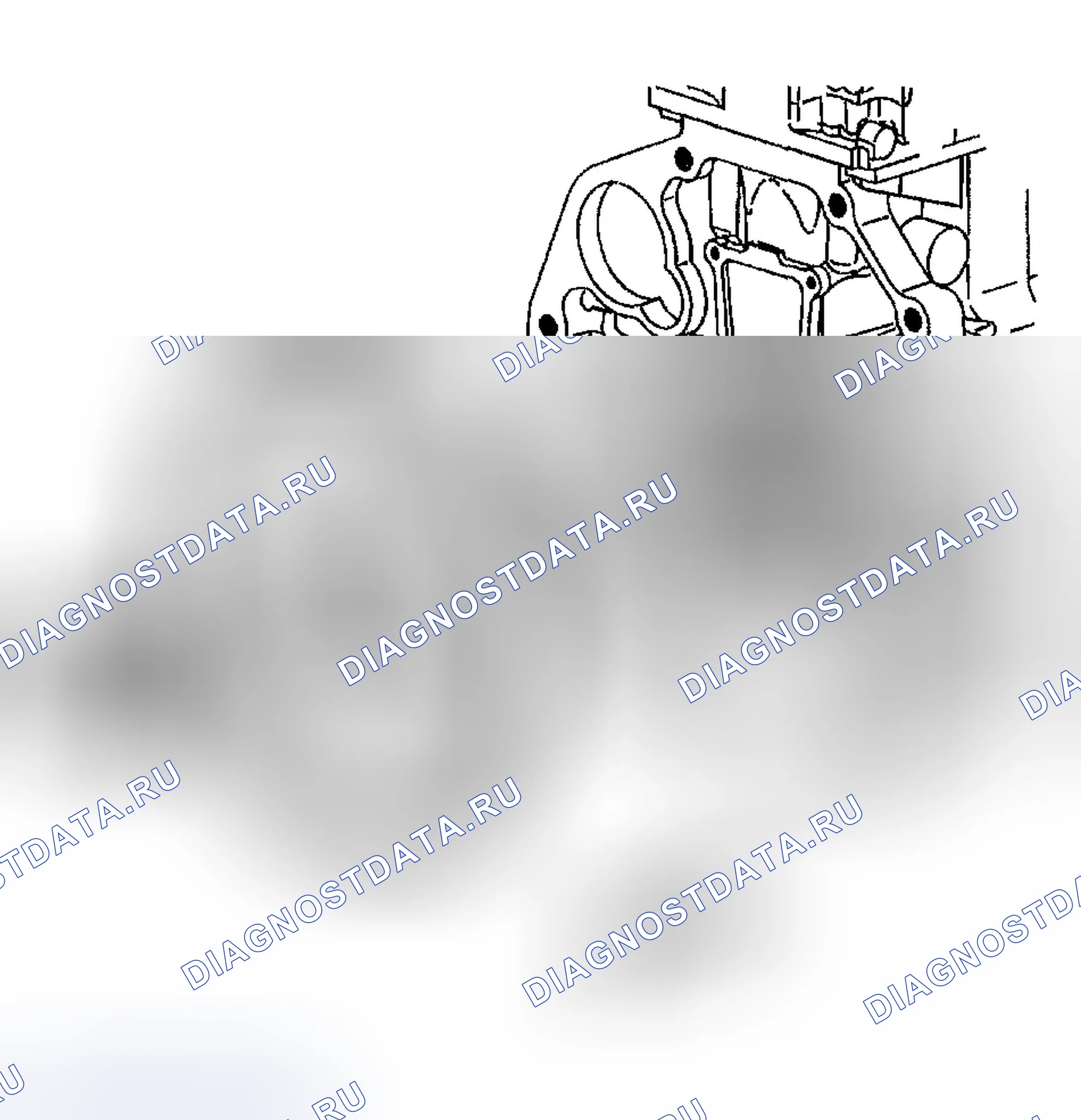 Рис. 989: Порядок демонтажа. Chevrolet TrailBlazer I
