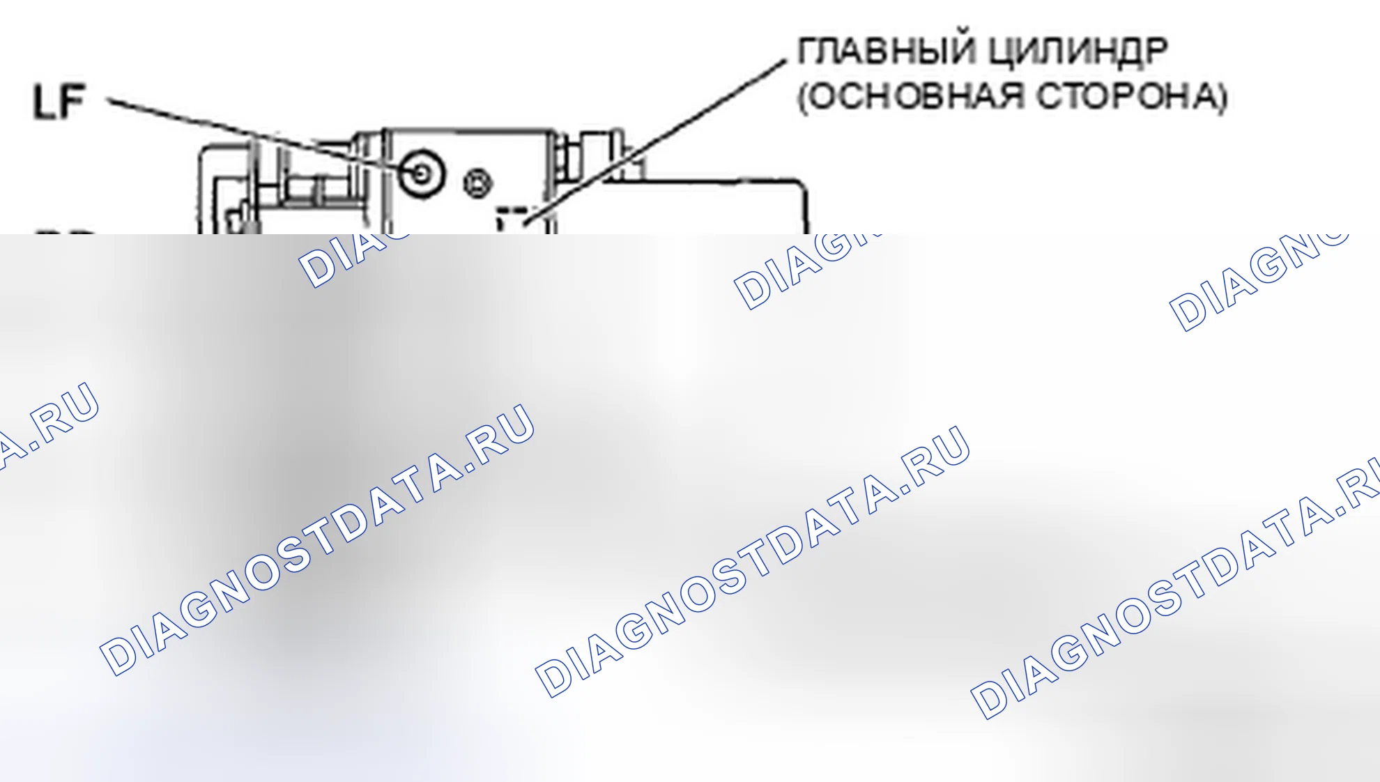 Рис. 10: Примечание по монтажу тормозной трубы. Mazda MX-5 NC рестайлинг