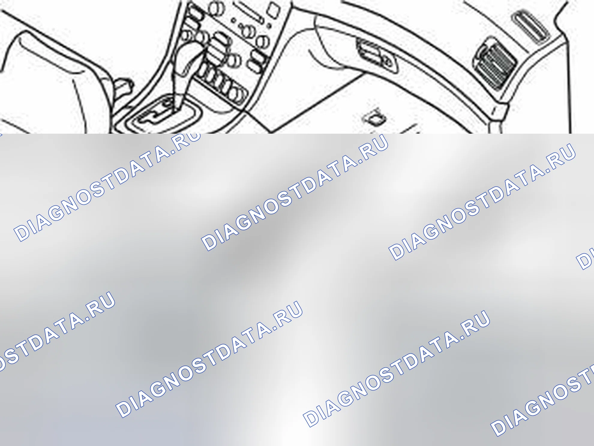 Рис. 448: Обнажить монтажные проушины. Volvo XC70 I рестайлинг