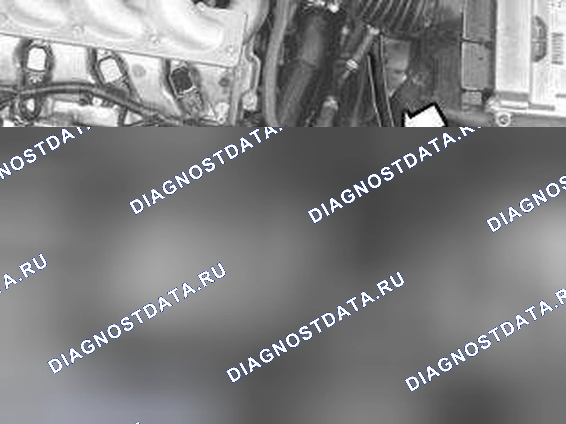 Рис. 8: ДЕМОНТАЖ ВОЗДУХООЧИСТИТЕЛЯ (воздушный фильтр). Volvo XC90 I рестайлинг