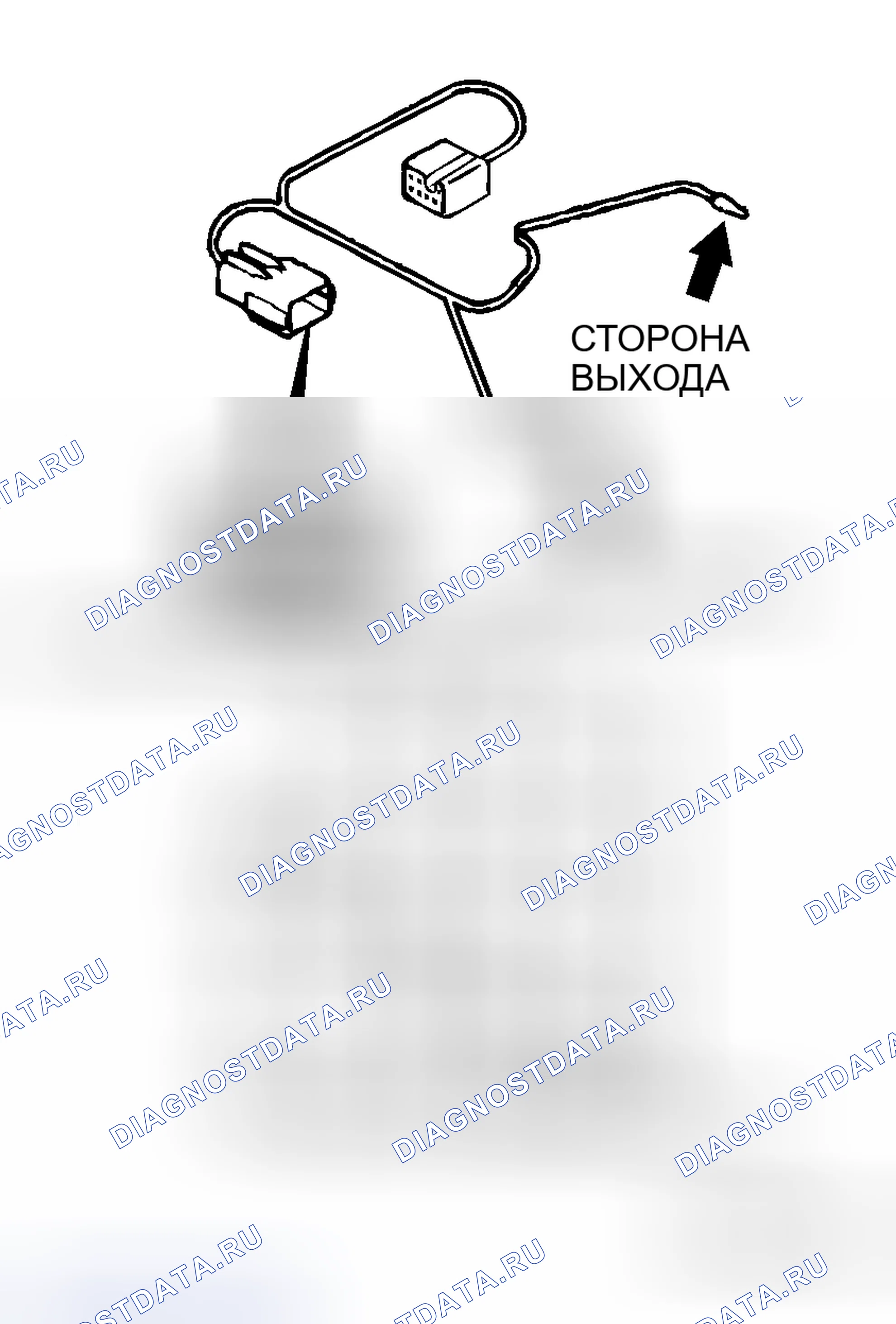 Рис. 218: СТОРОНА ВЫХОДА. Mitsubishi Lancer Evolution IX