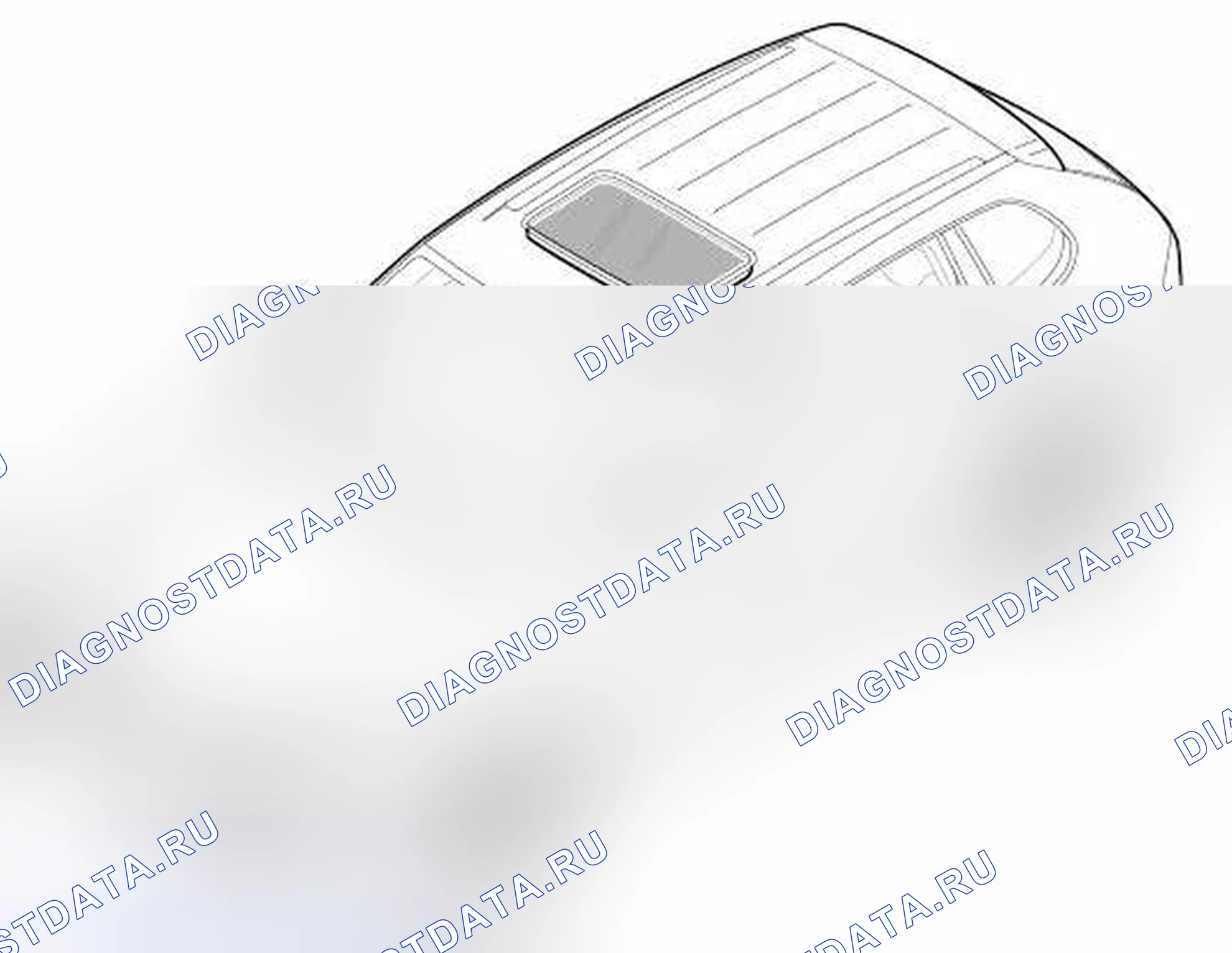 Рис. 585: Снятие раздвижной / наклонной отделки крыши. Porsche Cayenne GTS 957 рестайлинг
