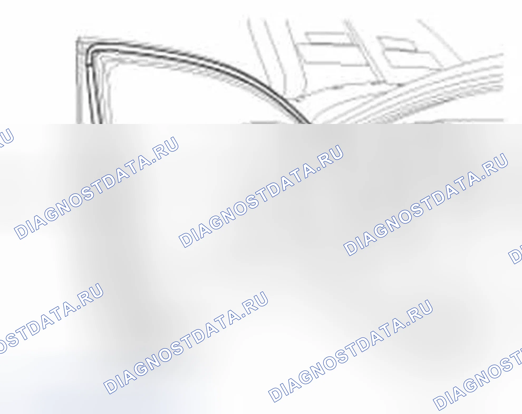 Рис. 184: Замена дверной Уплотнитель. Hyundai Sonata VI