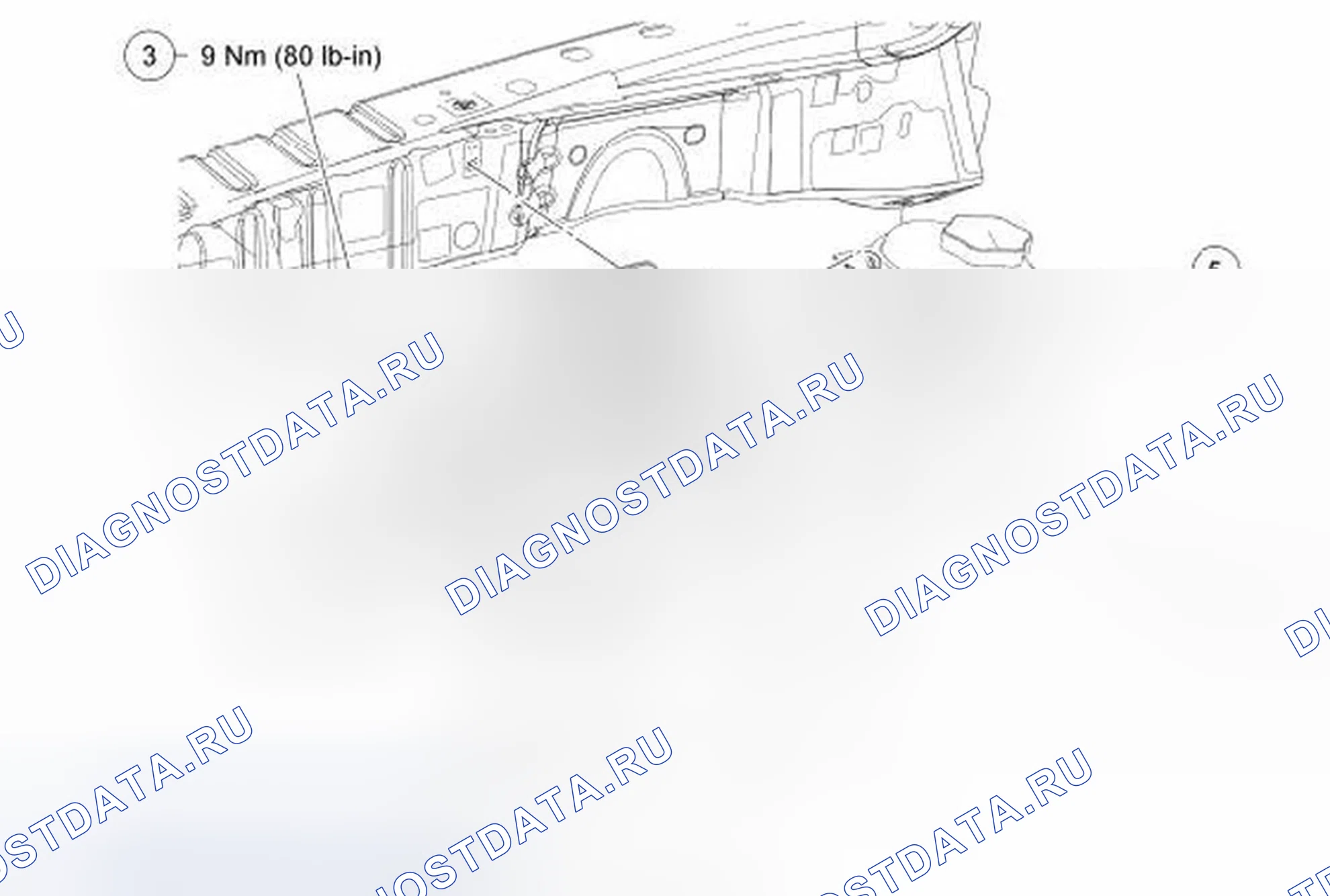 Рис. 33: Флакон для дегазации. Ford Taurus VI