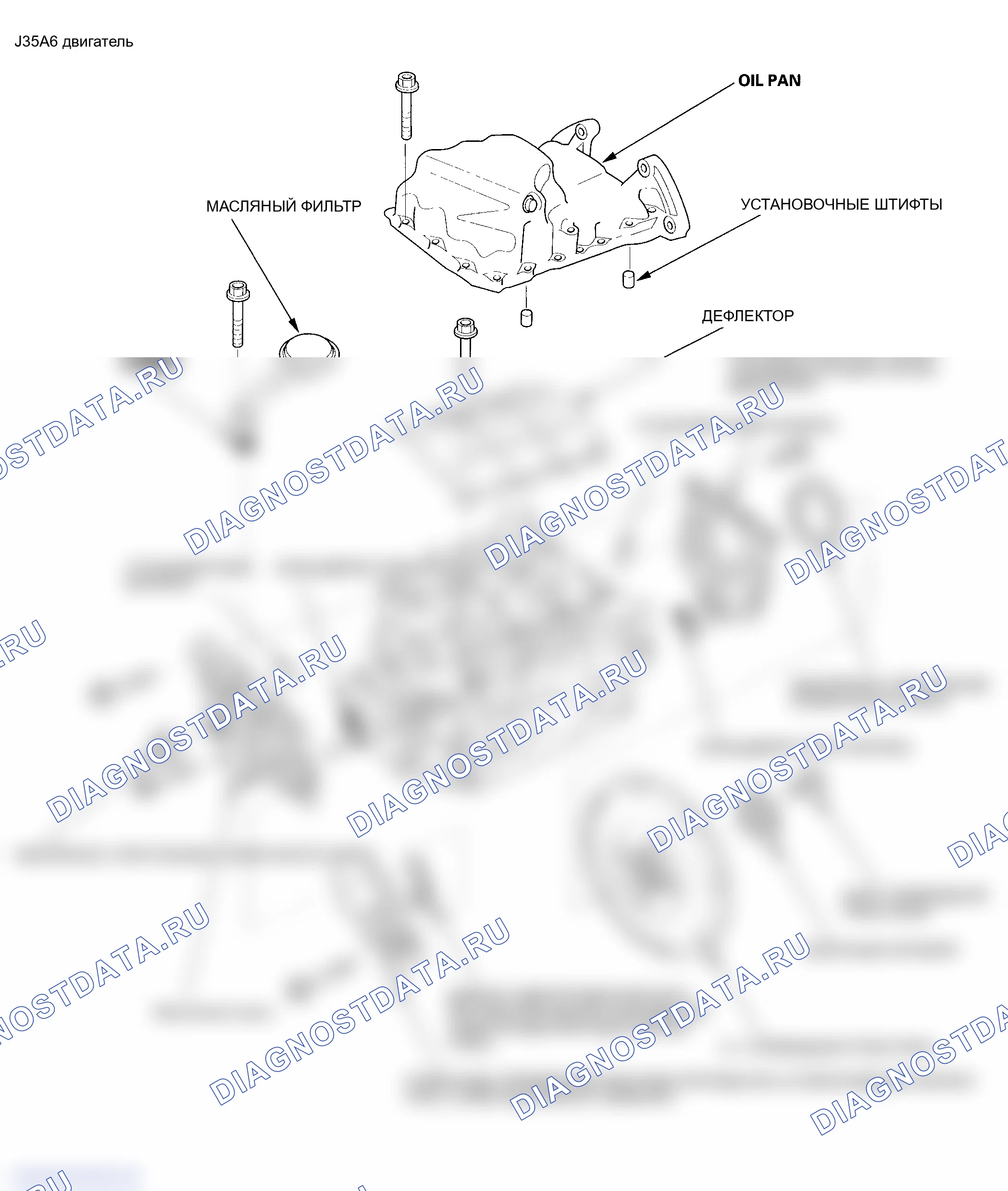 Рис. 415: Индекс расположения компонентов. Honda Odyssey III