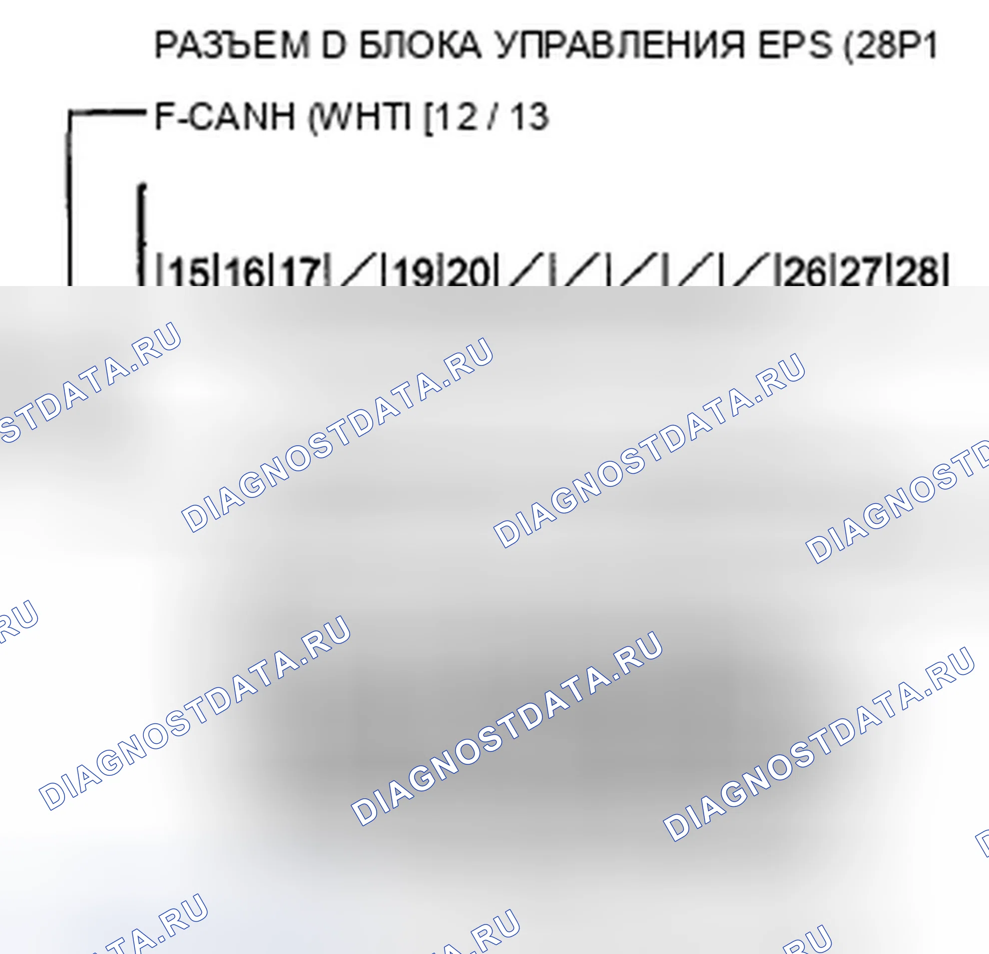 Рис. 491: U0131 расшифровка кода ошибки: неисправность F-CAN (блок управления блок управления двигателем/блок управления силовым агрегатом (PCM)-EPS). Acura TSX II