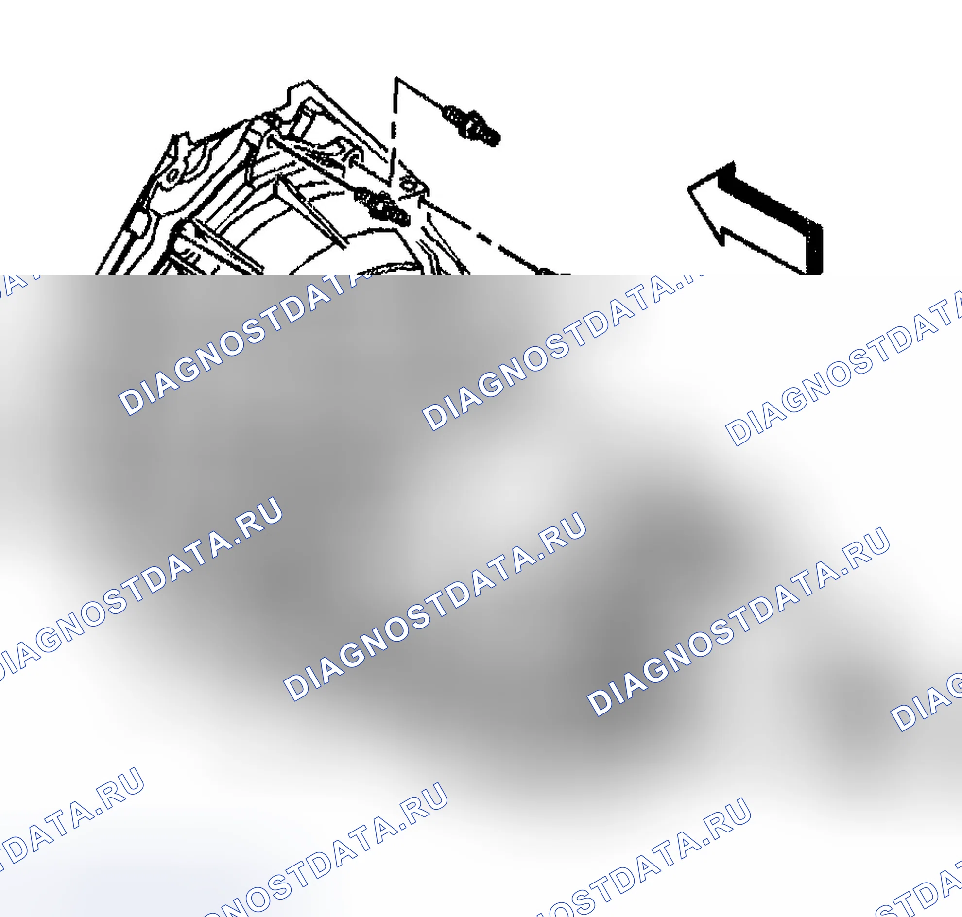 Рис. 383: Процедура установки. Chevrolet TrailBlazer I