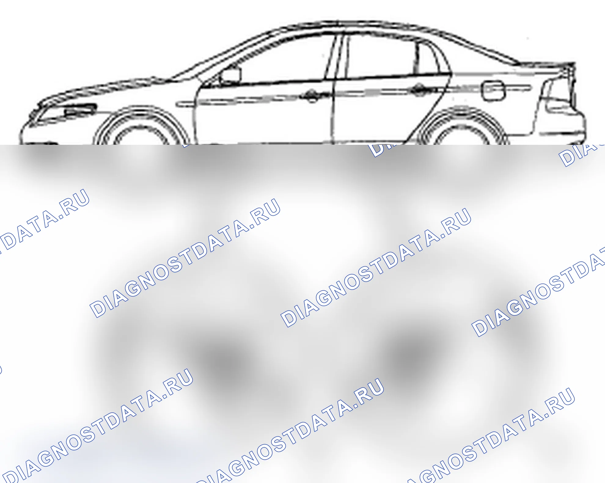 Рис. 18: Подъем транспортного средства. Acura TL III рестайлинг