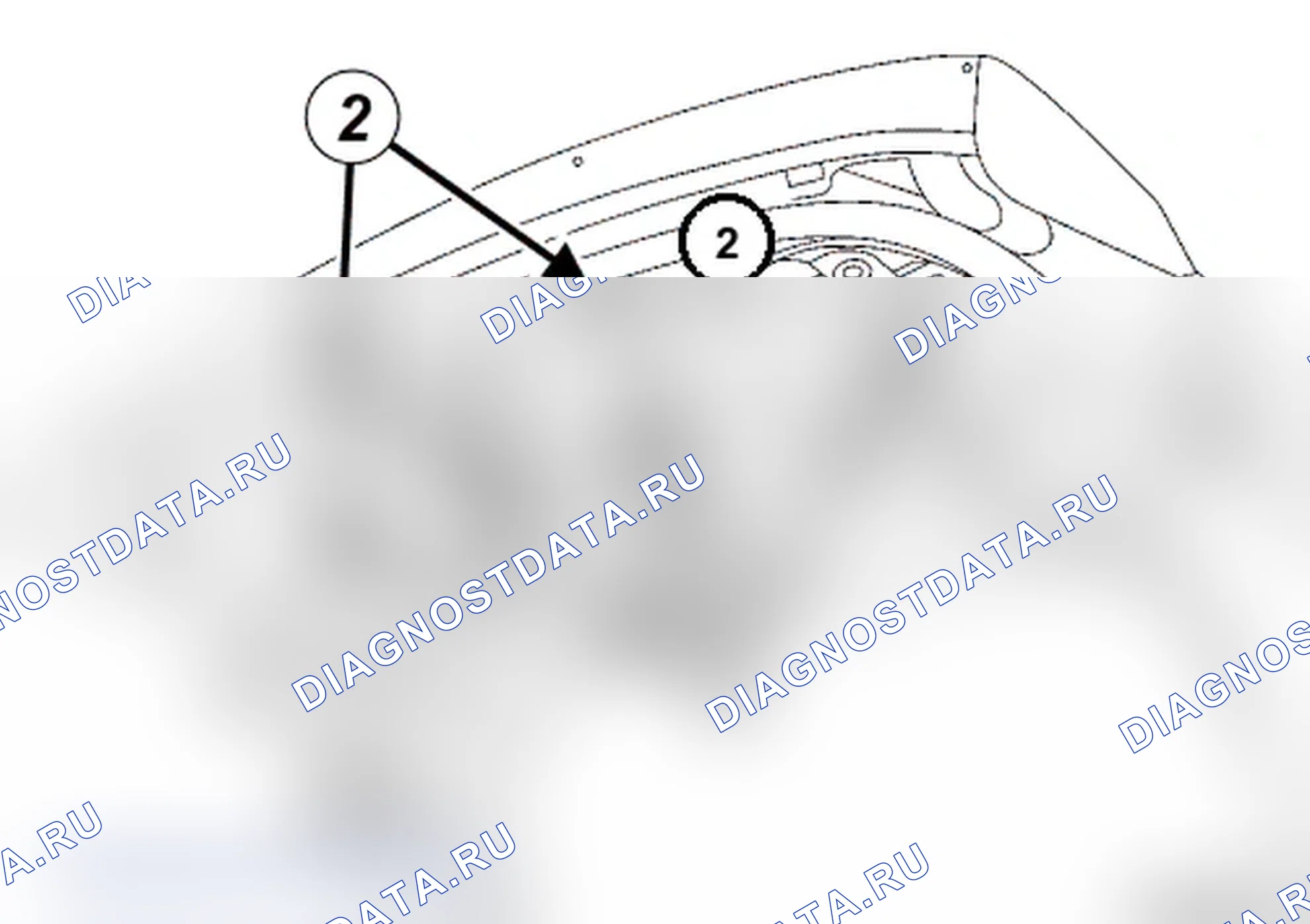 Накладка двери задка. Renault Scenic III