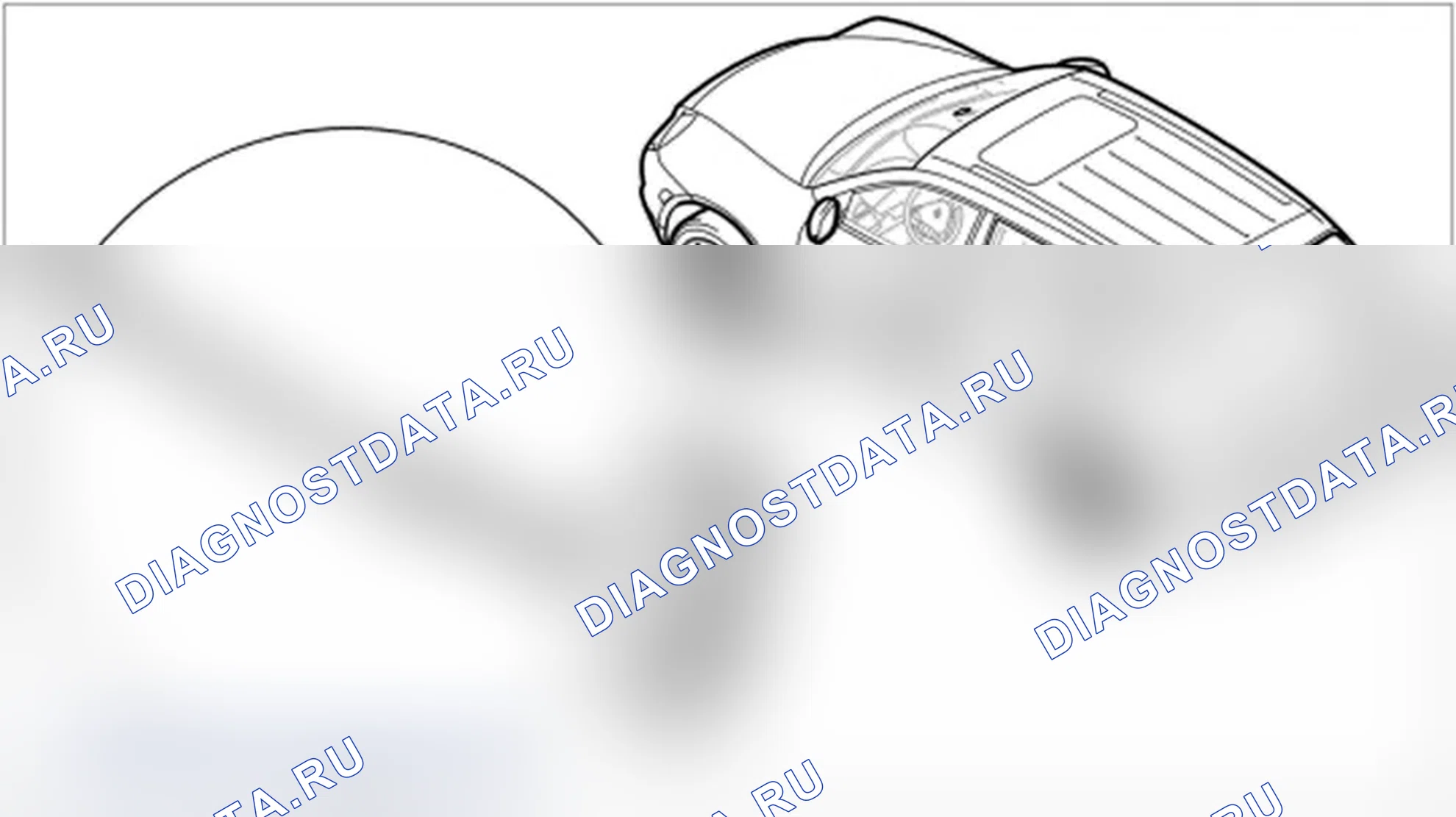 Рис. 458: Снятие внутренней разблокировки двери для дверного замка. Porsche Cayenne Turbo I рестайлинг