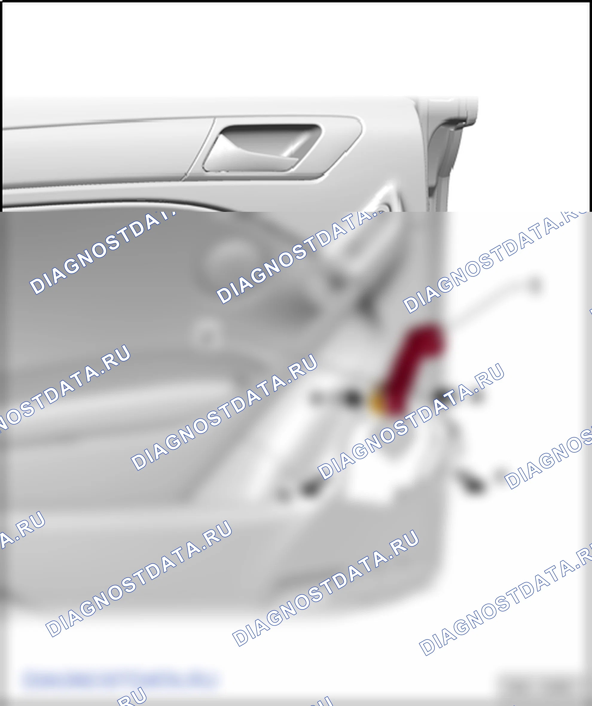 Детали дверей. SEAT Toledo Iv