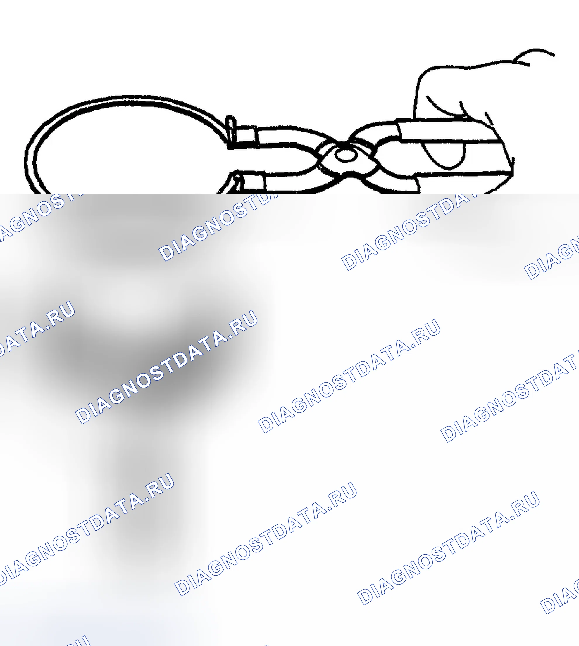 Рис. 299: Поршень и шатун - разборка. Chevrolet Impala VIII