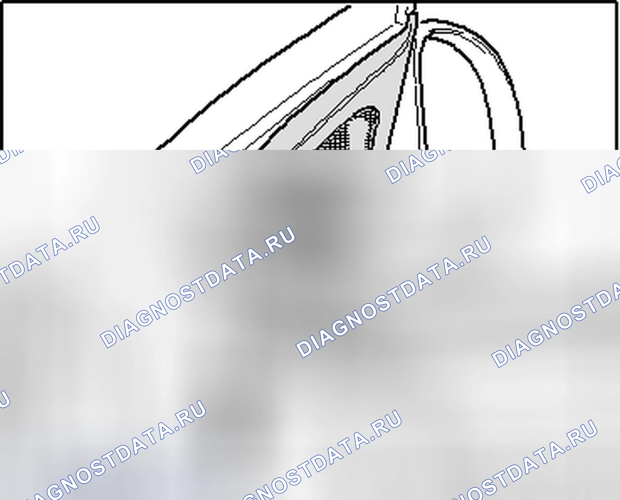 Рис. 83: ПЕРЕДНИЙ ГРОМКОГОВОРИТЕЛЬ TREBLE. Volkswagen Eos I