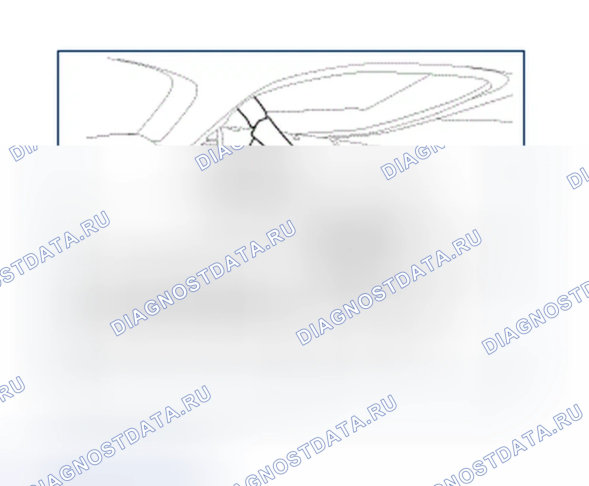 Рис. 45: Проверка люка и складной верха кузова. Hyundai Azera II