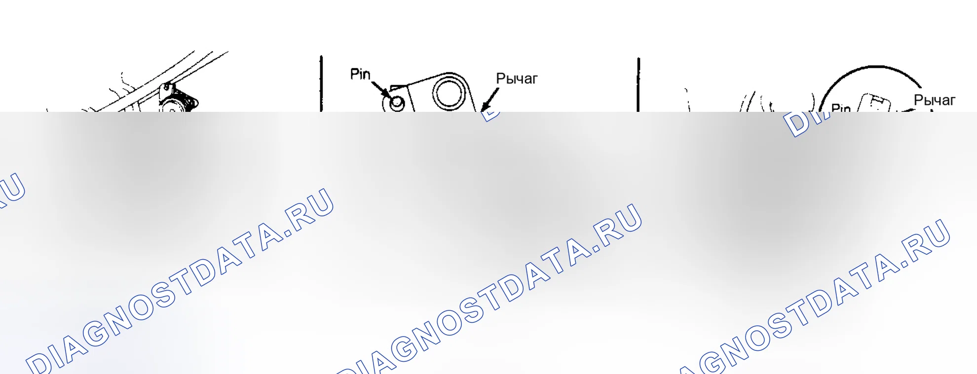 Рис. 16: Присоединение нагревателя Кабель водяного клапана Camry, Celica и Corolla показаны.. Toyota Celica A60