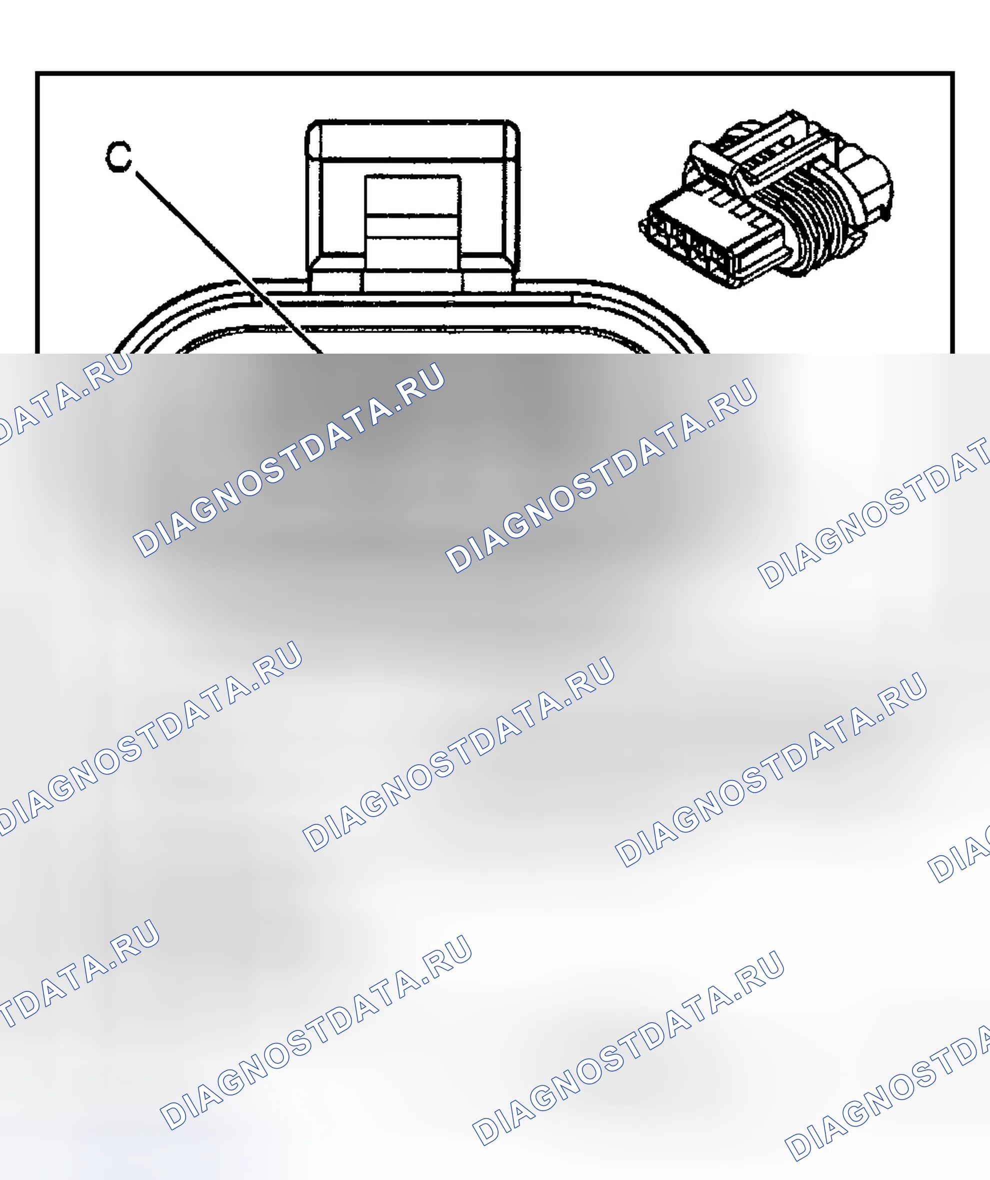 Рис. 147: Miniwedge (переключатель дверного косяка) - Rr. Chevrolet TrailBlazer I