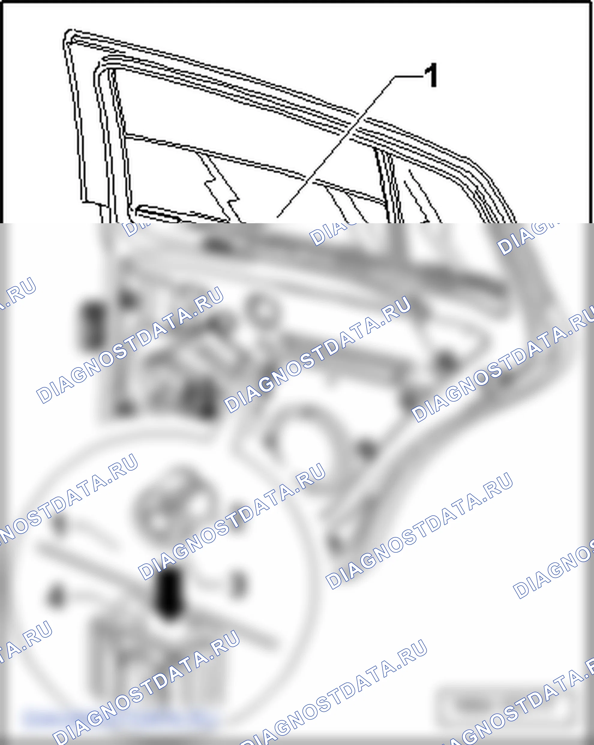 Стекла задних дверей. Volkswagen Golf Plus I