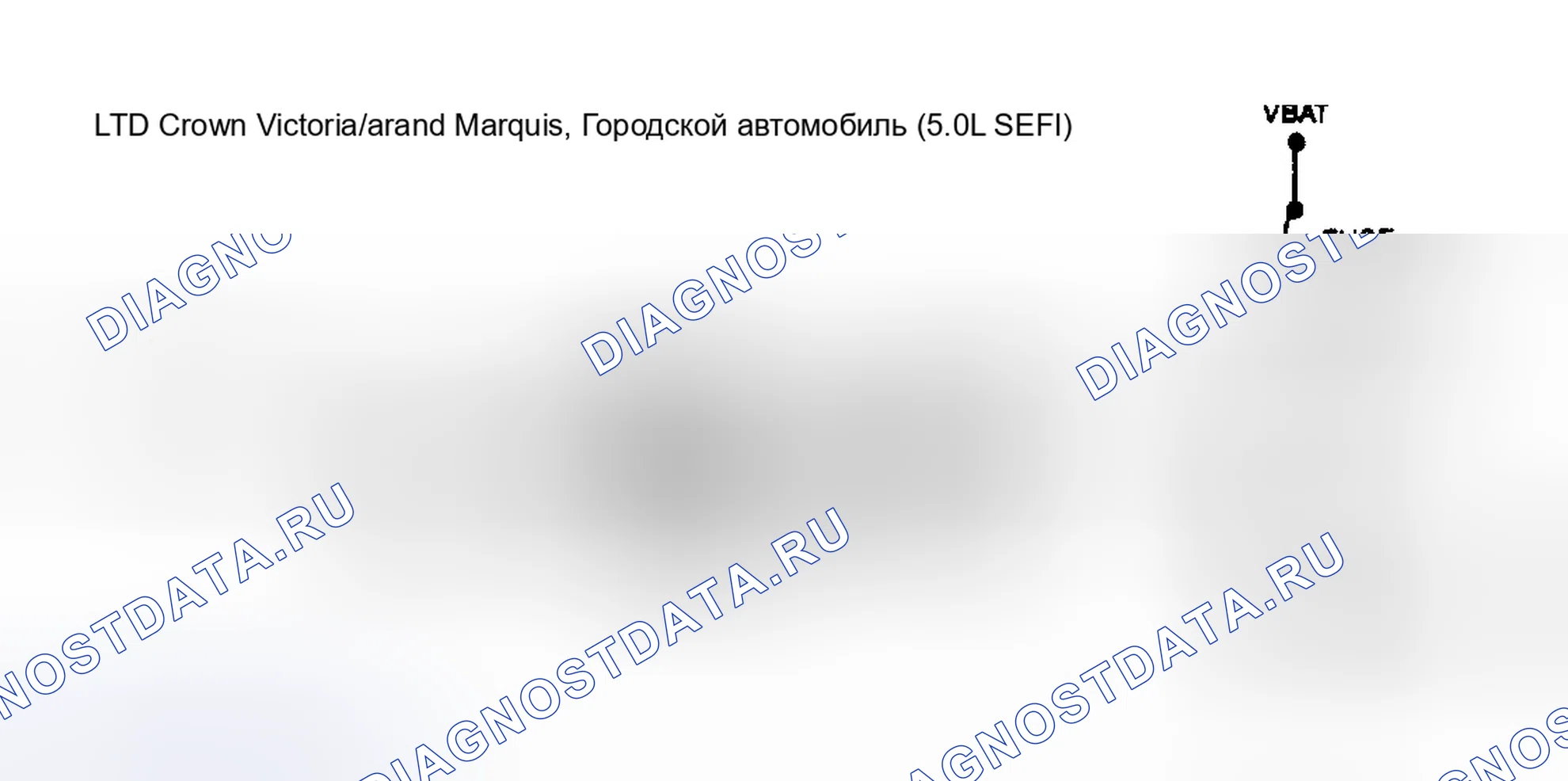 Рис. 168: Цепь включения/выключения тормоза (BOO) (5,0 л SEFI). Ford Mustang III рестайлинг