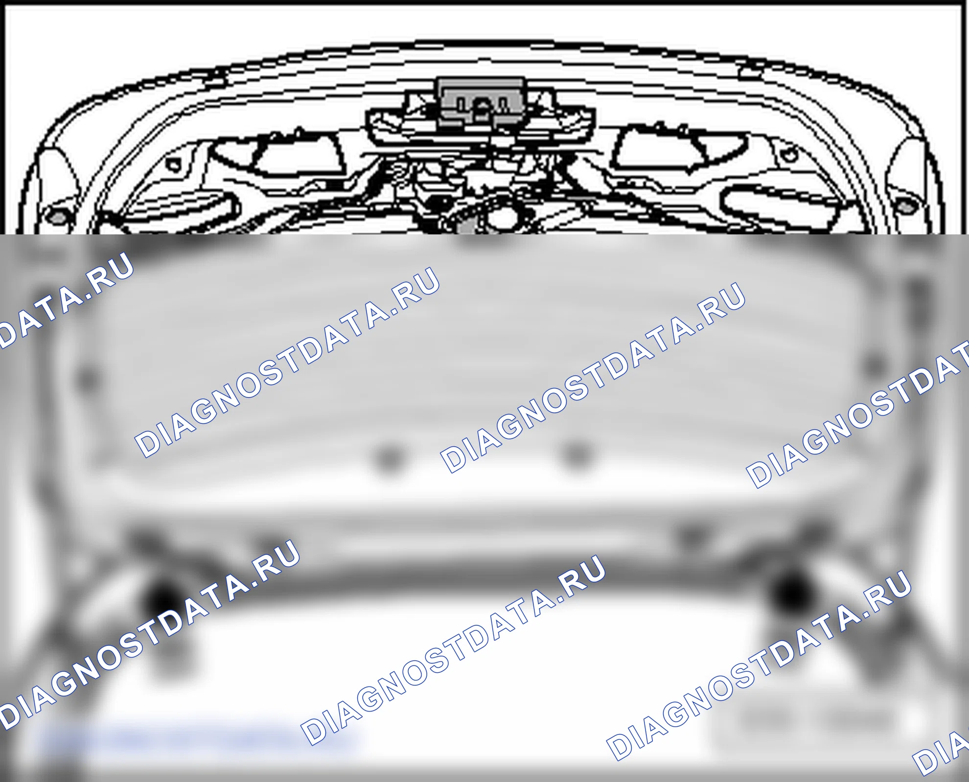 Дверь багажного отсека (Наружные арматурные работы). SEAT Leon Ii