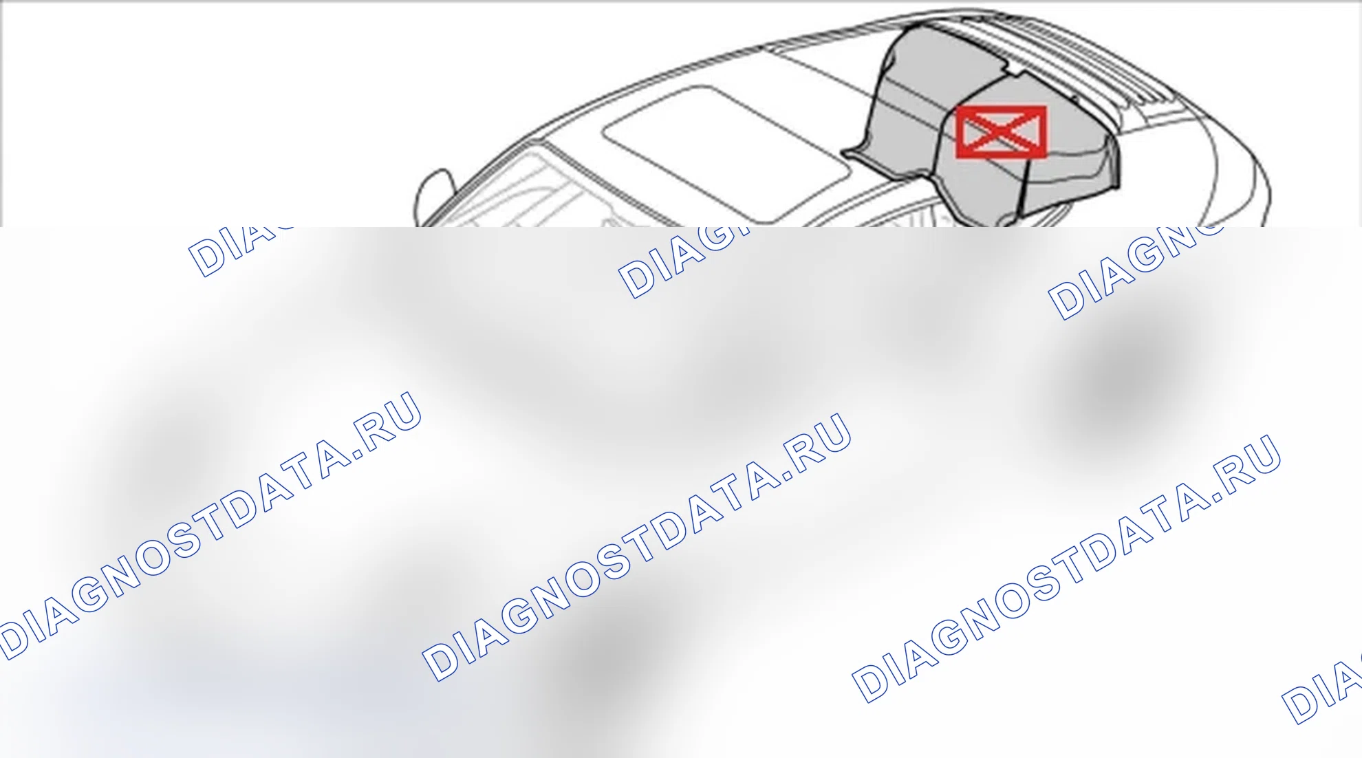 Рис. 51: Установка звукопоглотителя для моторного отсека. Porsche 911 GT3 997