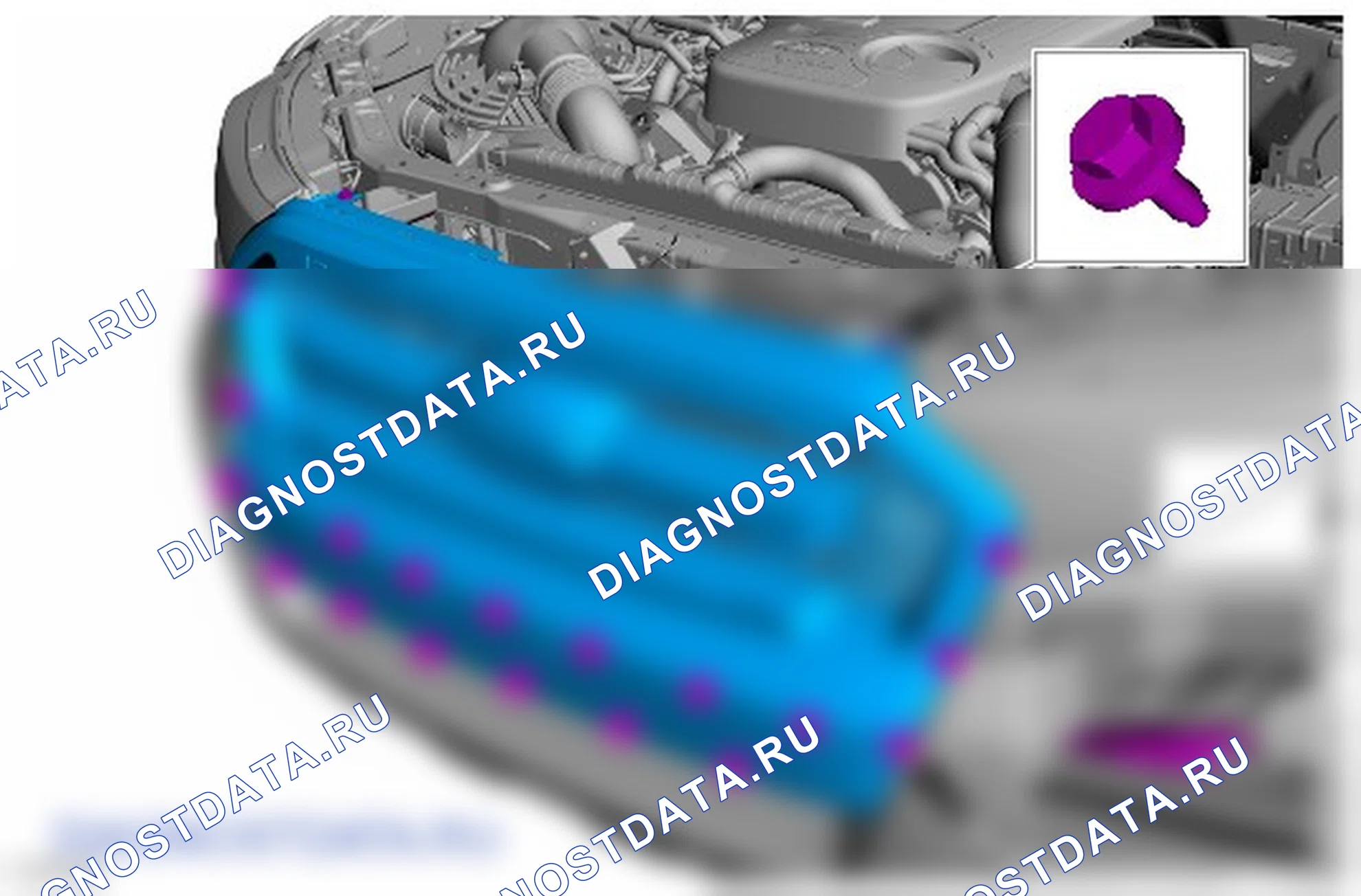 Как снять и установить решётку радиатора. Ford Ranger T6