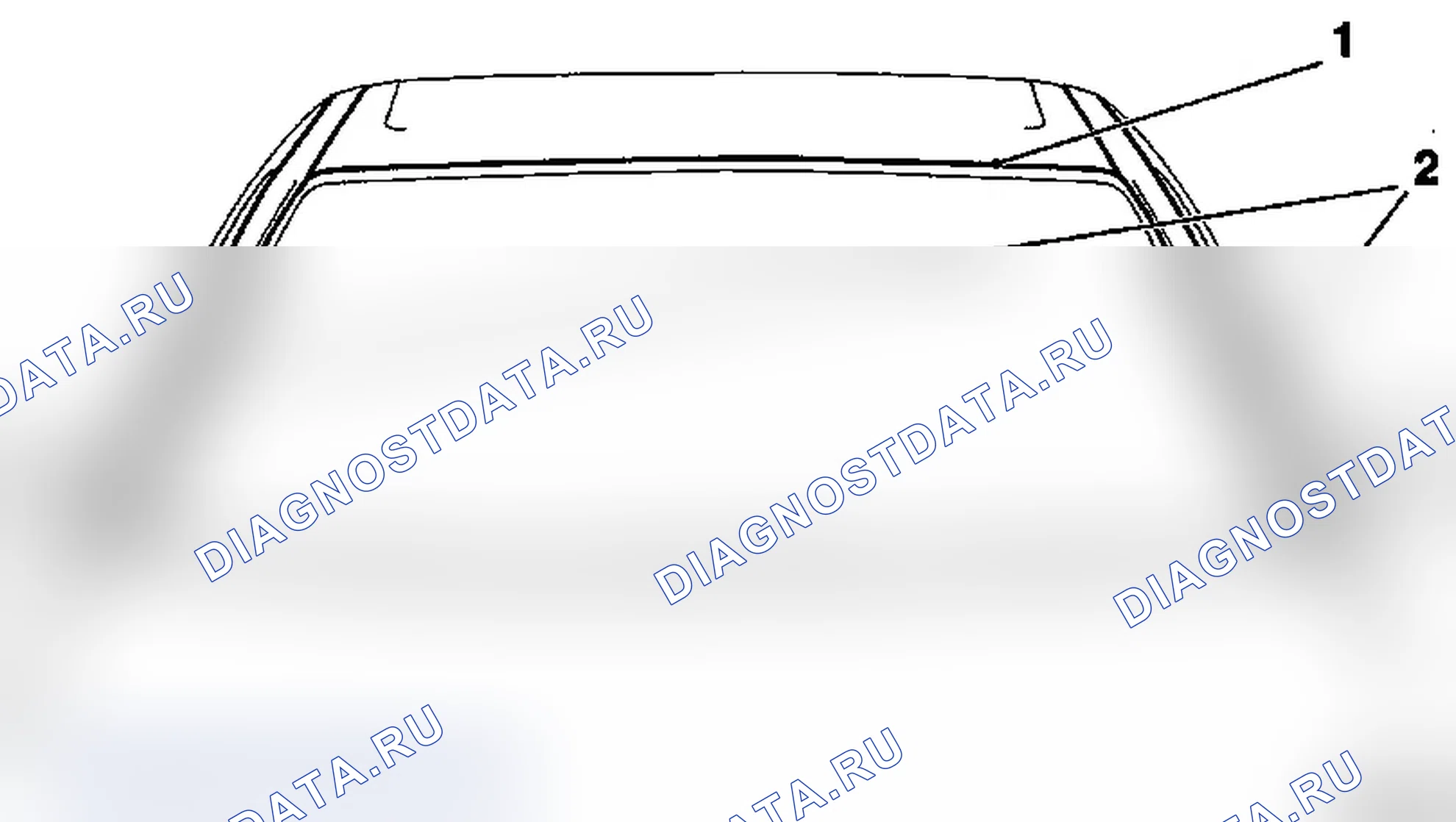 Лобовое стекло (Astra Coupe). Opel Astra G