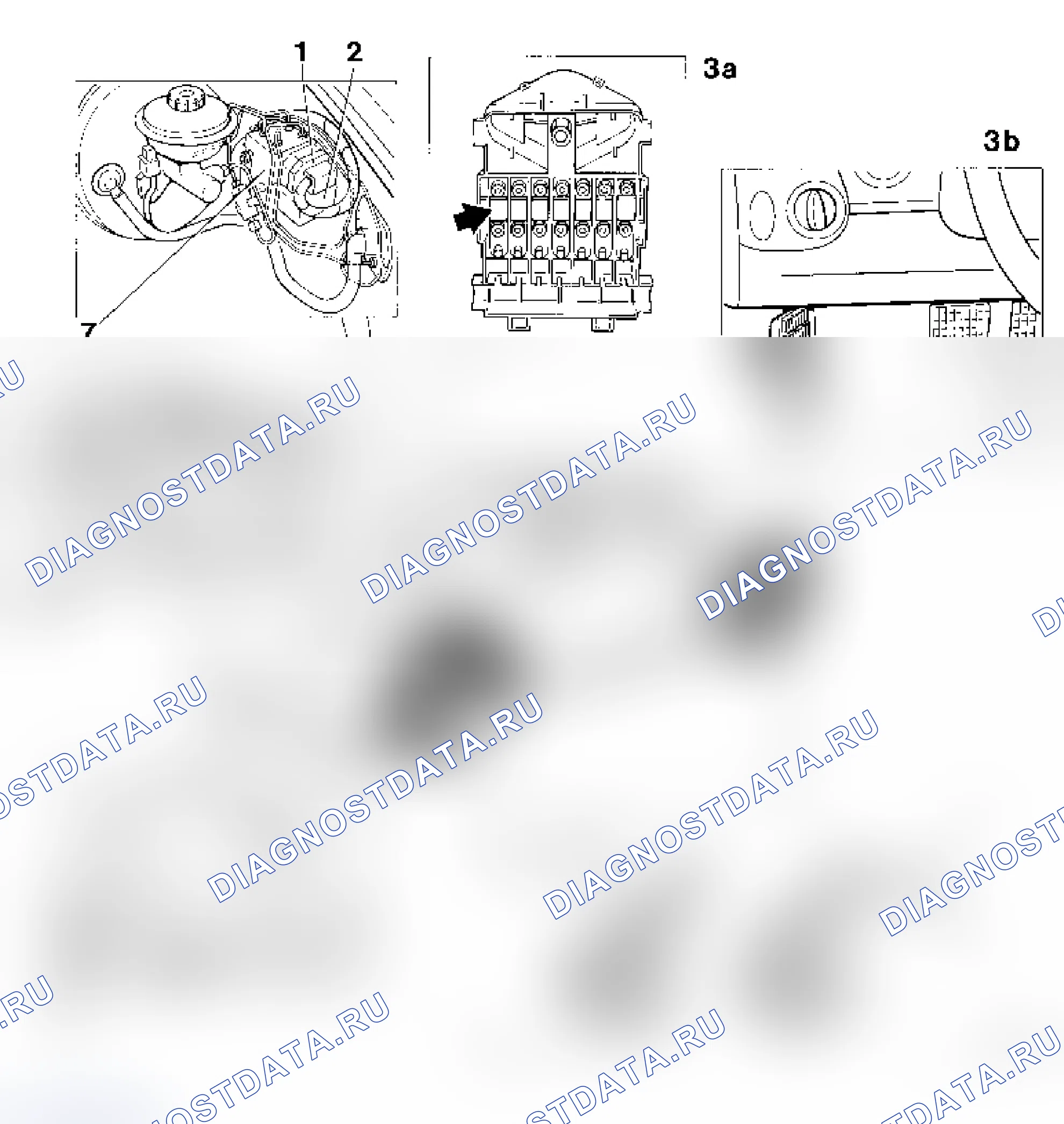 Рис. 74: Компоновка компонентов (ABS 5.3 и ABS/TC 5.3). Porsche Boxster S 986