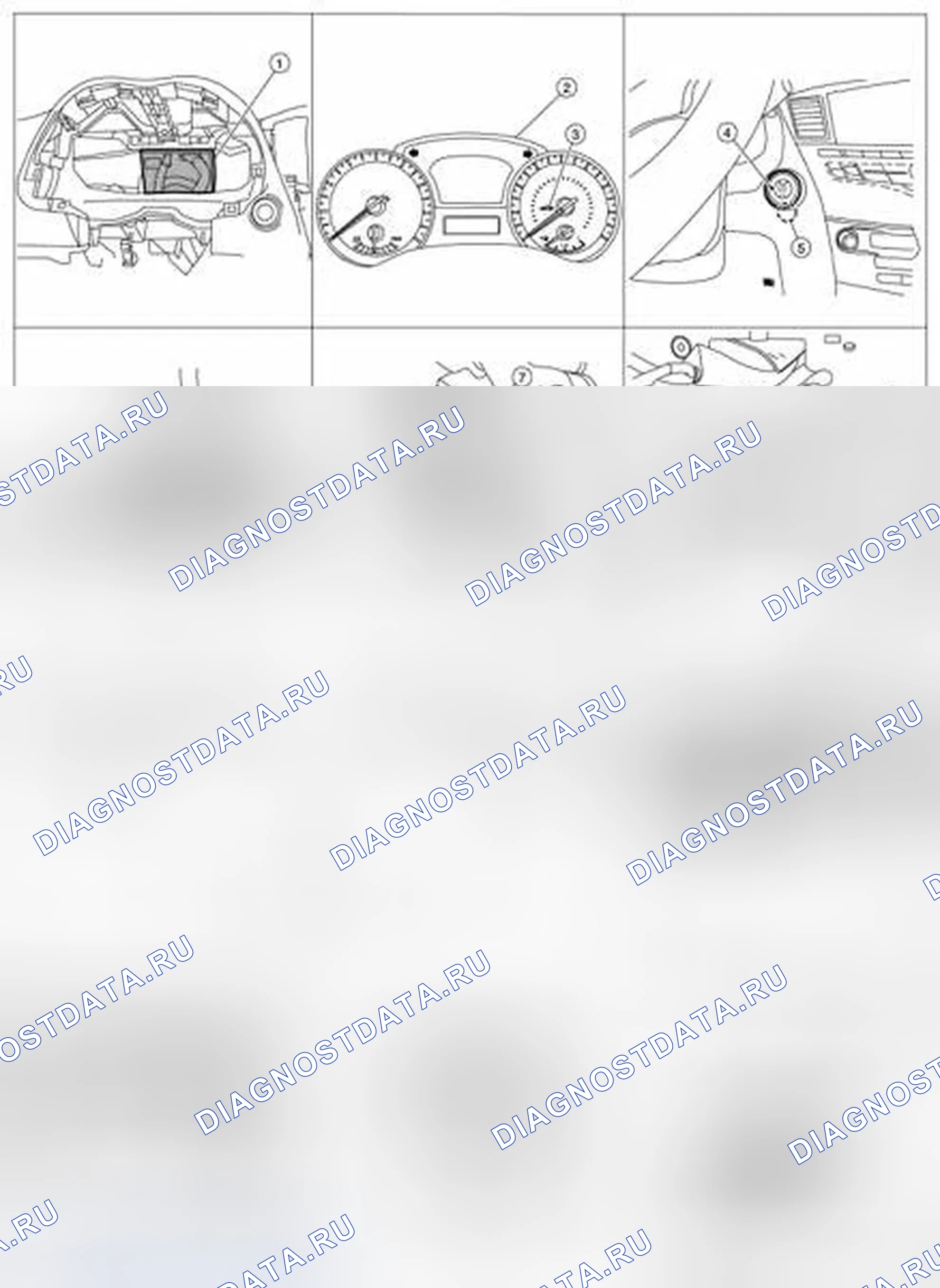 Рис. 367: Расположение компонентов. Infiniti QX60 I