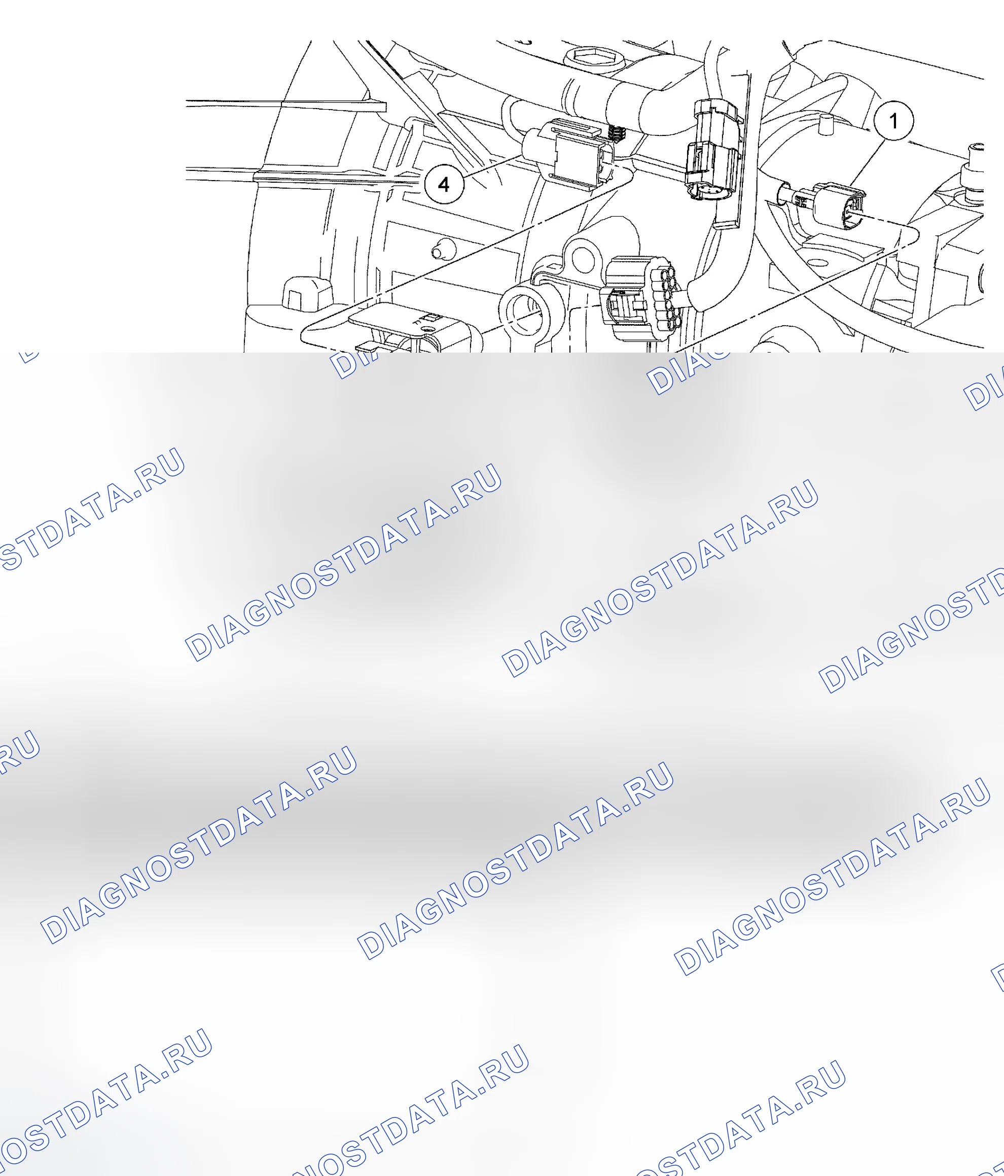 Рис. 657: Датчики скорости. Ford Pickup F350 Super Duty 